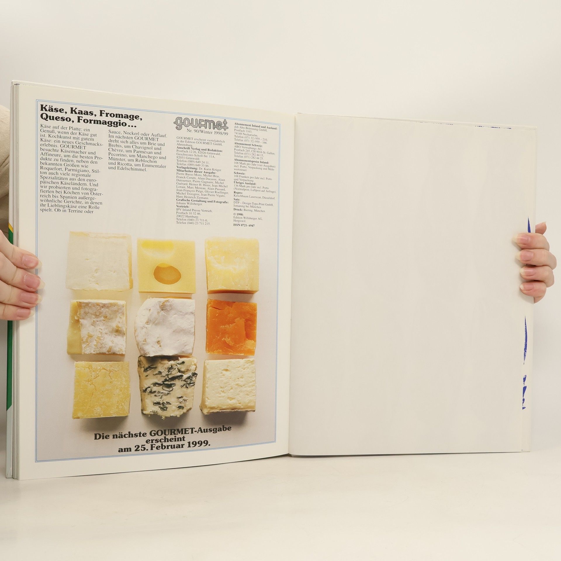 Various authors Gourmet 90. Winter 1998/99