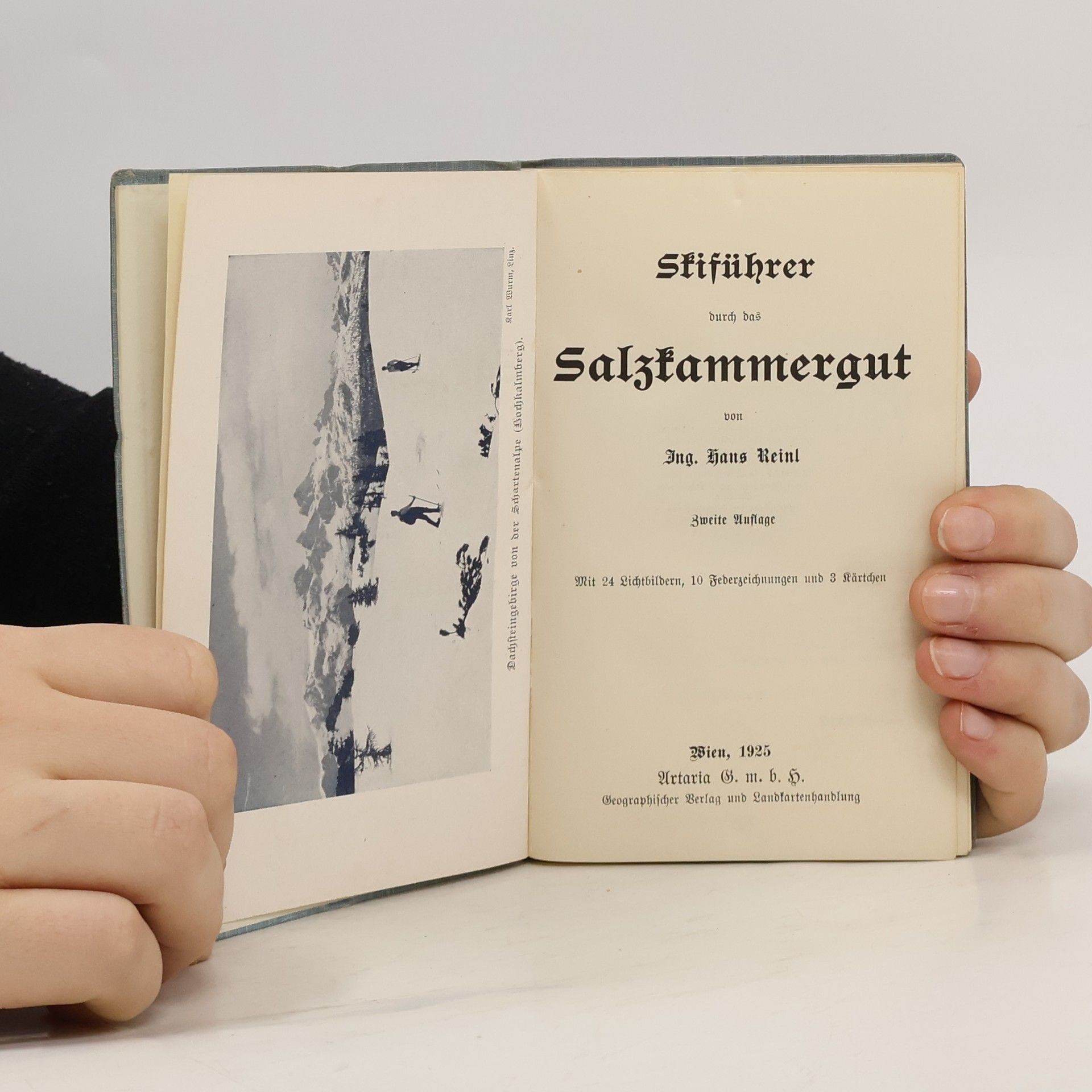 Hans Reinl Skiführer durch das Salzkammergut