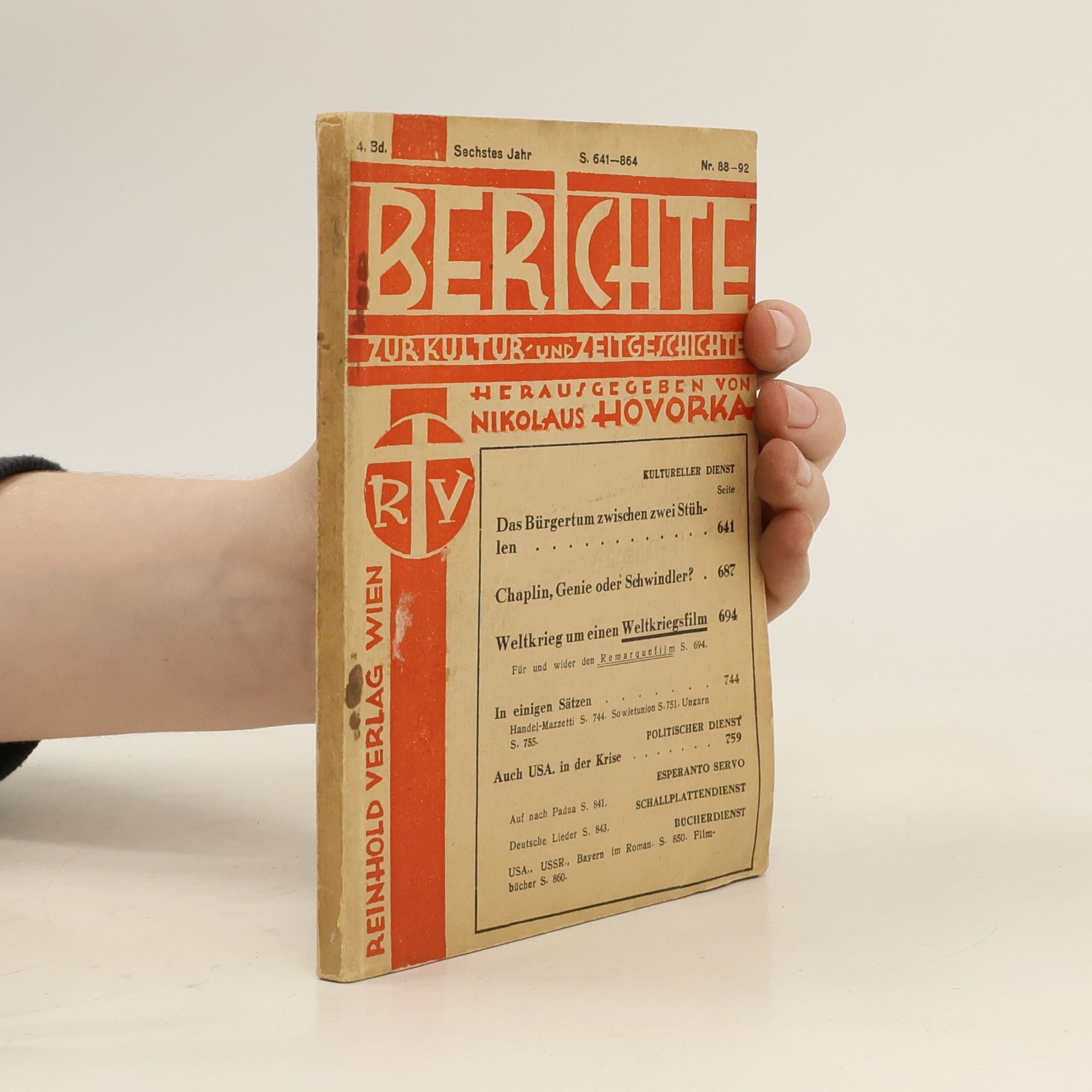 kolektiv Berichte zur Kultur und Zeitgeschichte