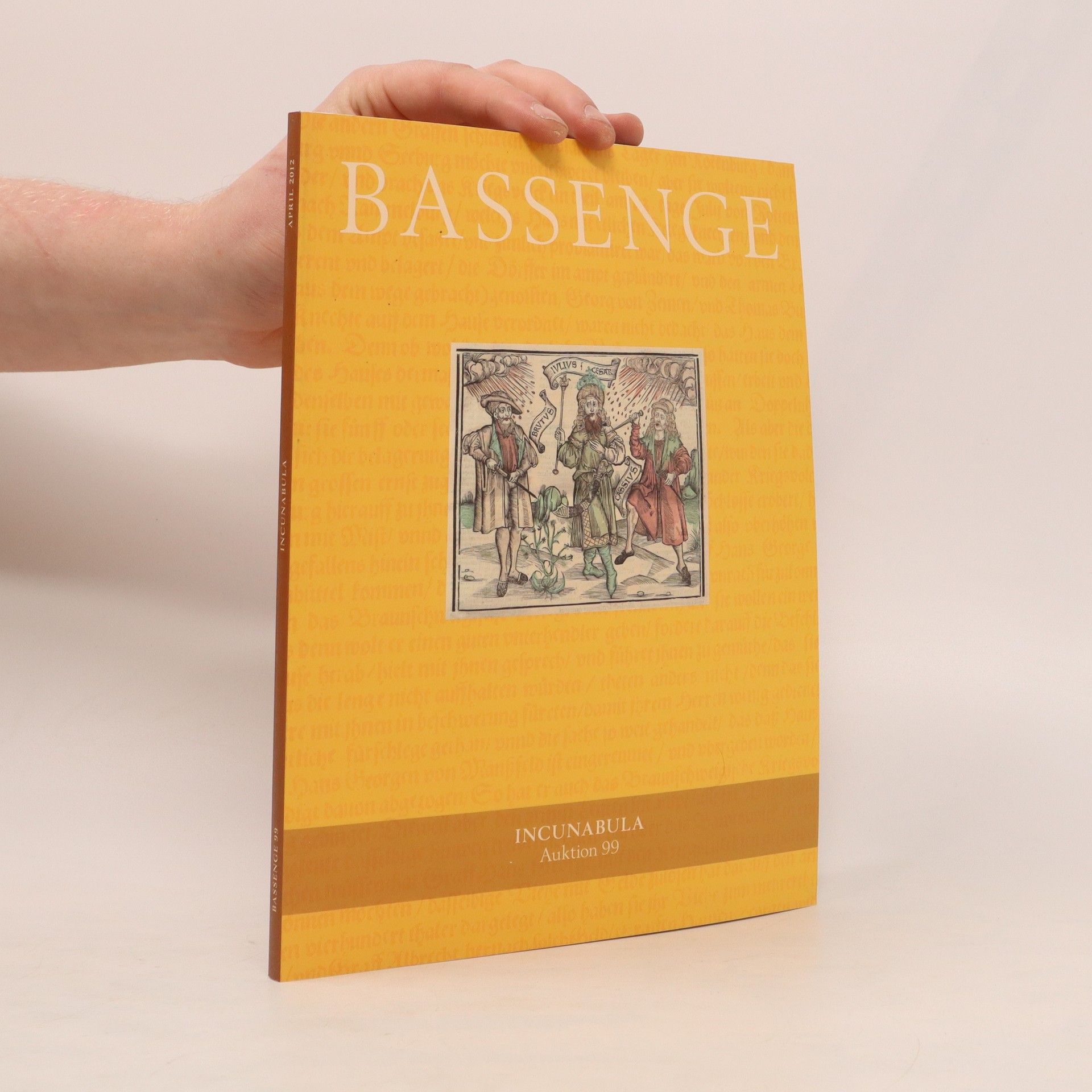 kolektiv Bassenge. Incunabula. Auktion 99