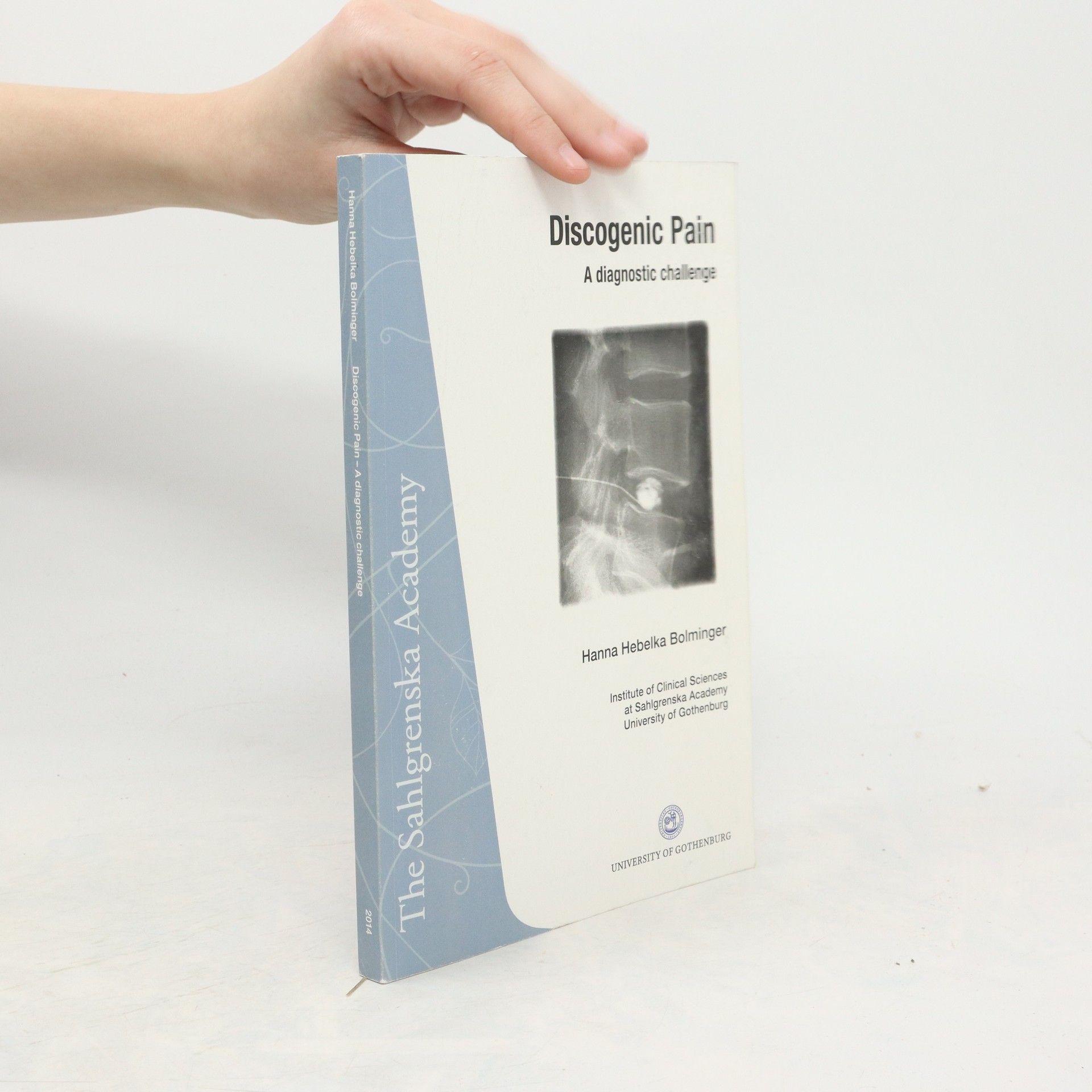 Hanna Hebelka Bolminger Discogenic Pain. A Diagnostic Challenge