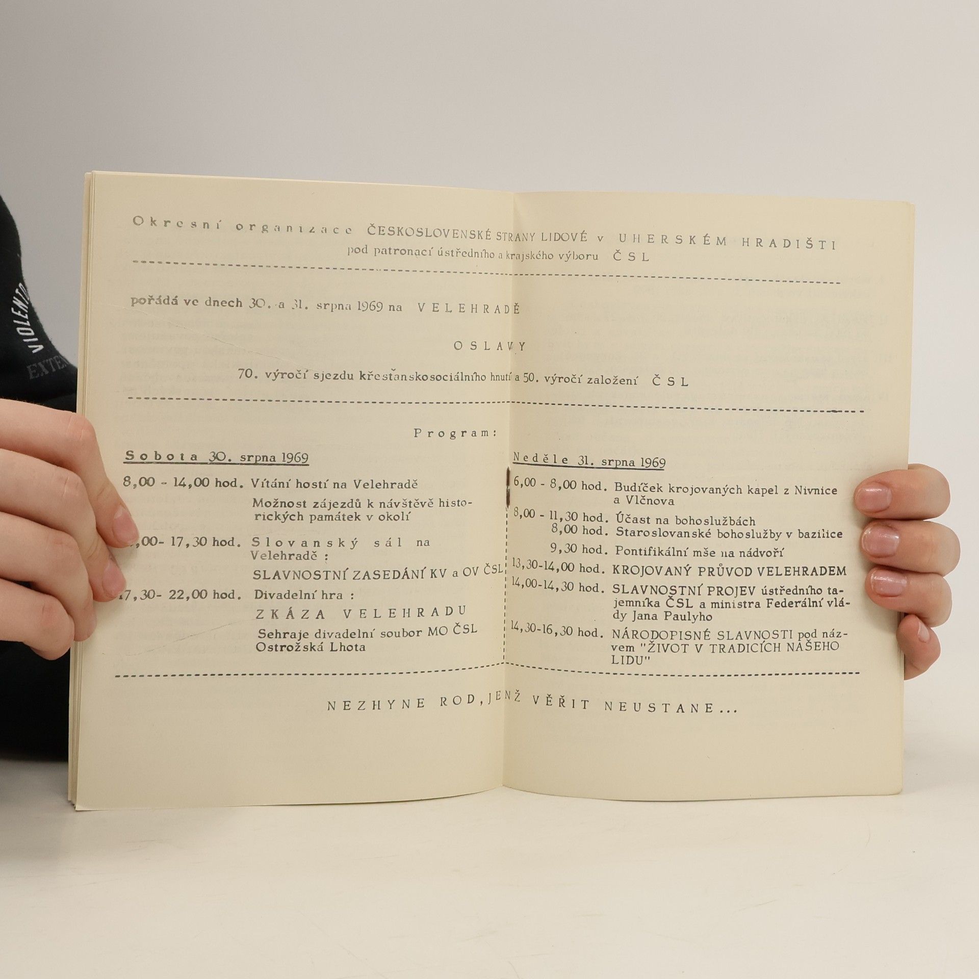 Kolektiv autorů Velehrad 1899-1969