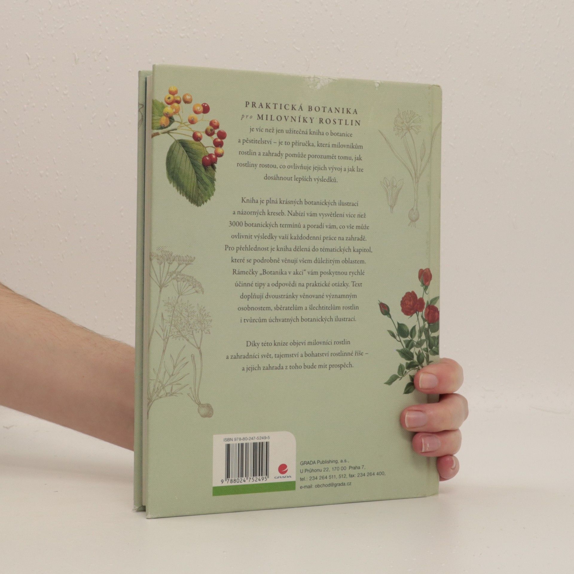 Geoff Hodge Praktická botanika pro milovníky rostlin - Více než 3000 botanických termínů, objevujte a pozorujte