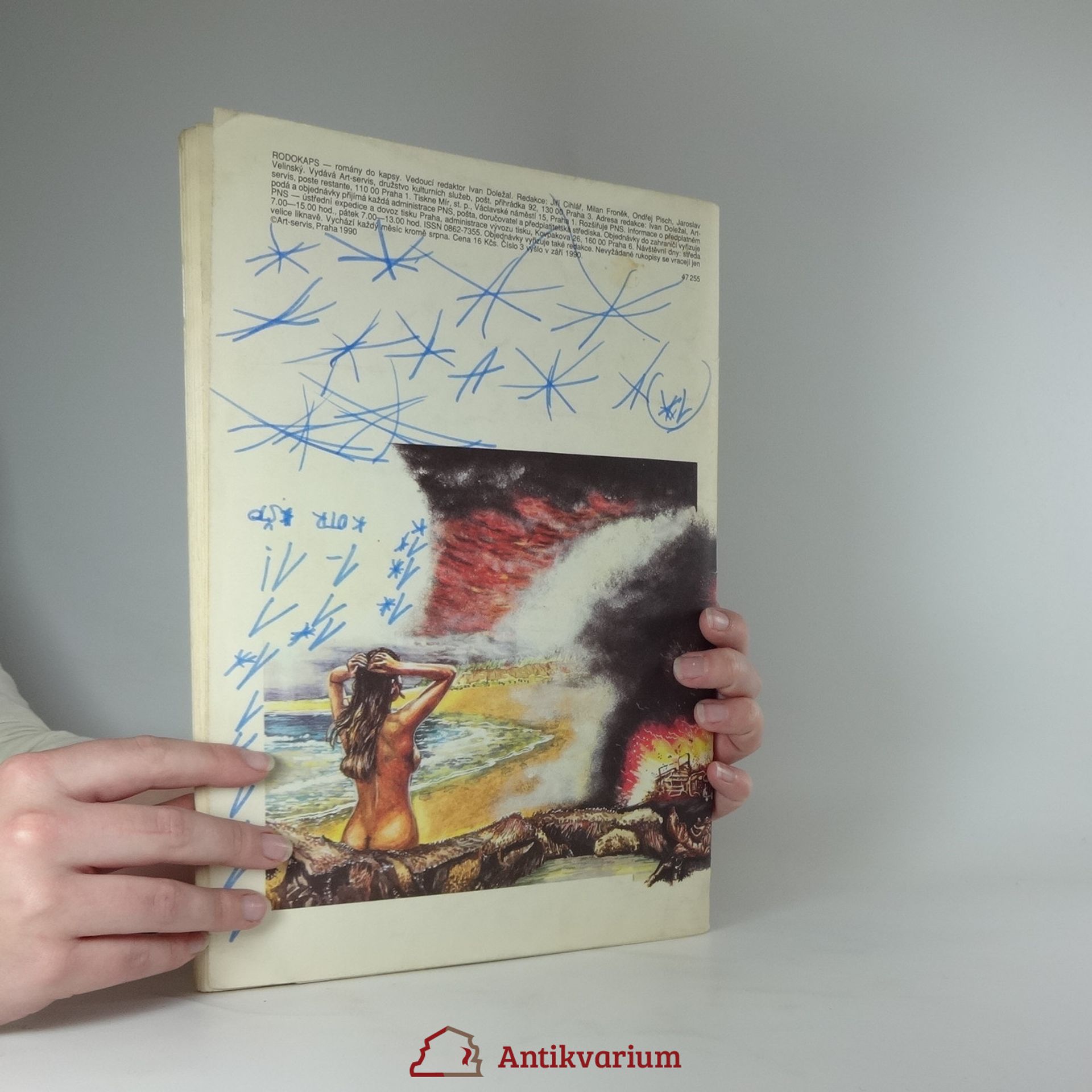 Josef Pecinovský Rodokaps 3/1990. Plástev jedu