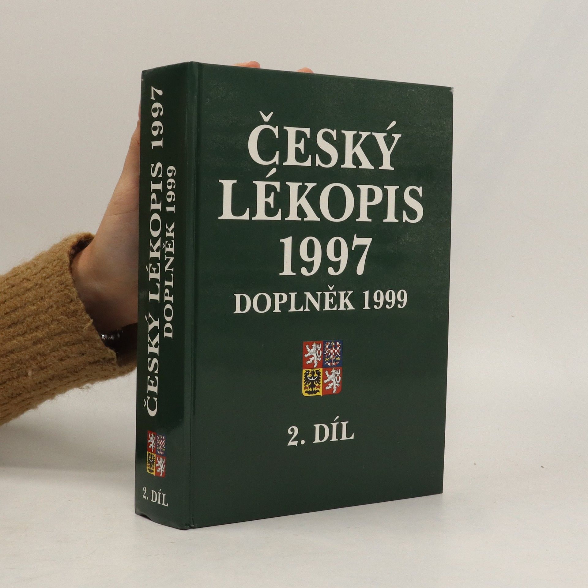 Kolektív autorov Český lékopis 1997. Doplněk 1999. 2. díl