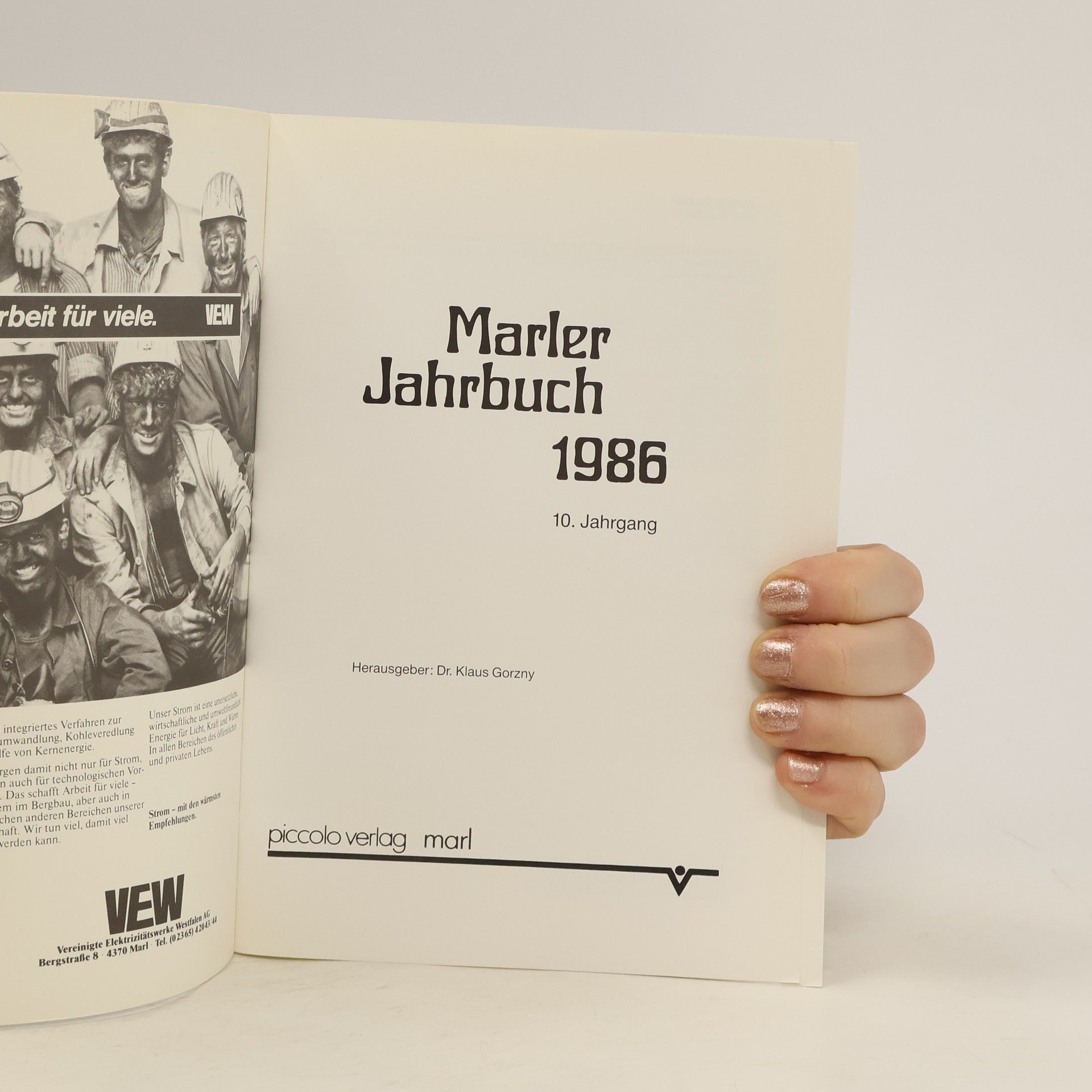 kolektiv Marler Jahrbuch 1986