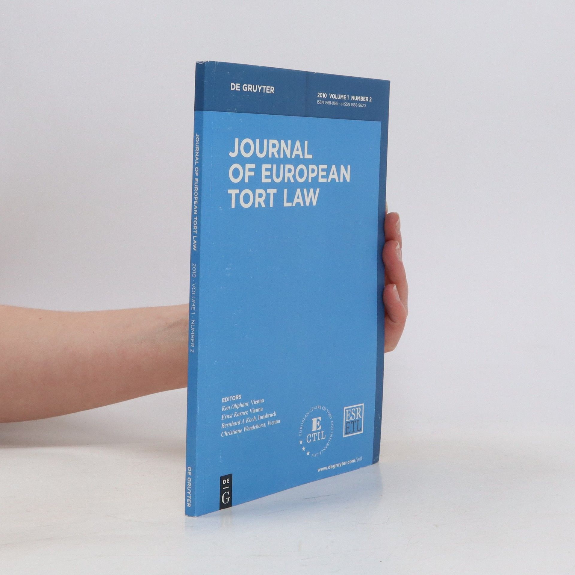Collectif d'auteurs Journal of European Tort Law