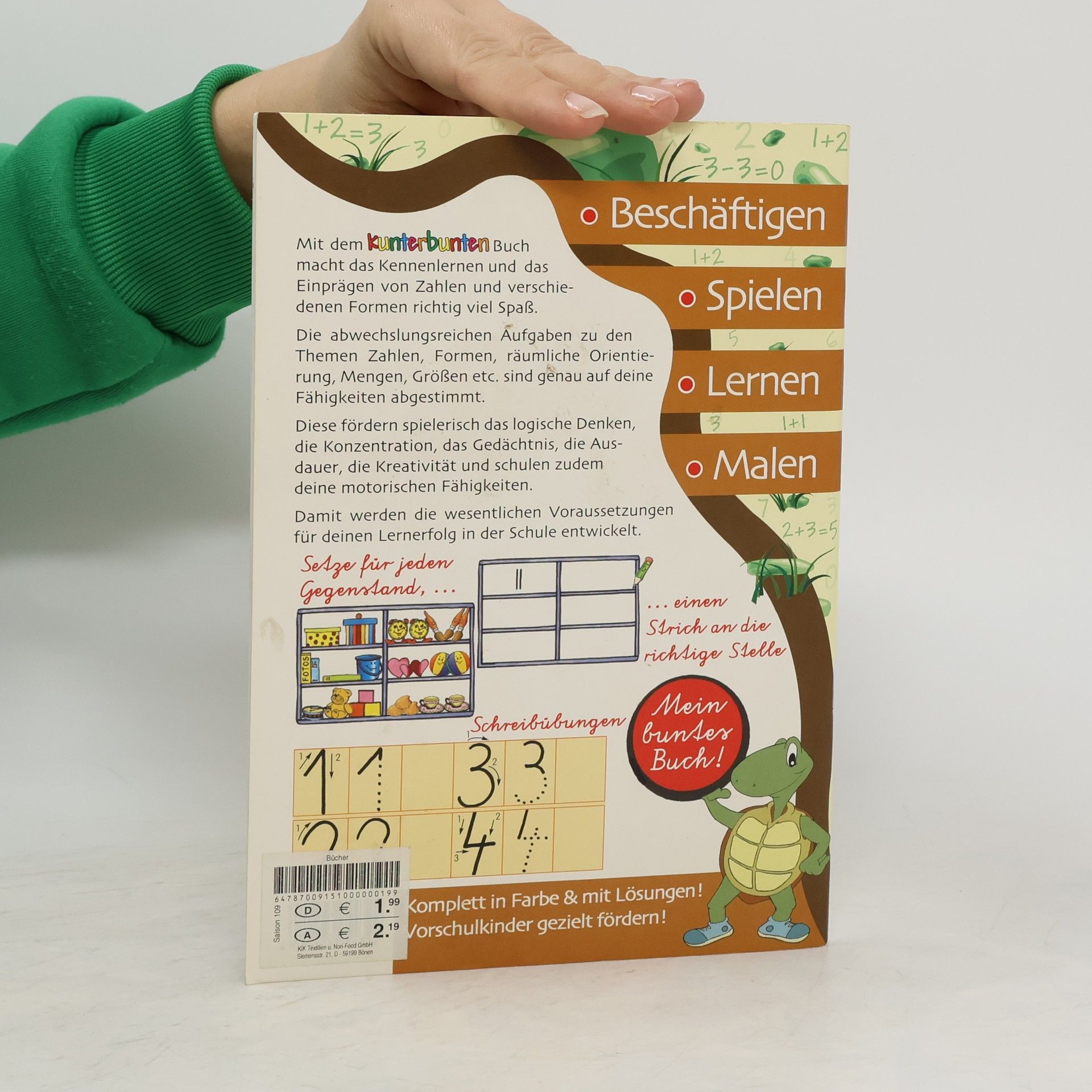 kolektiv Vorschule. Ich lernen Rechnen!