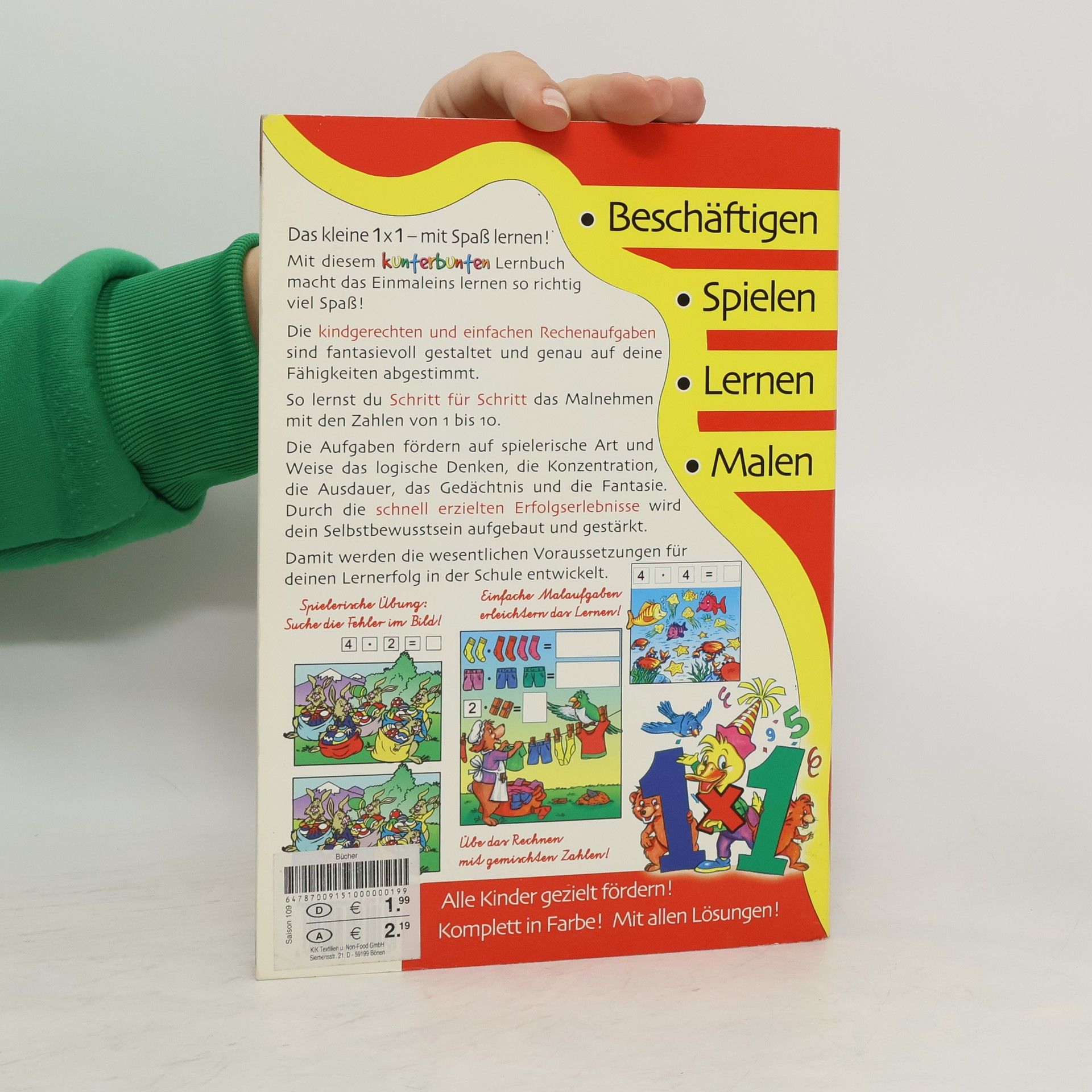 kolektiv Ich lernen Rechnen. Das kleine 1x1