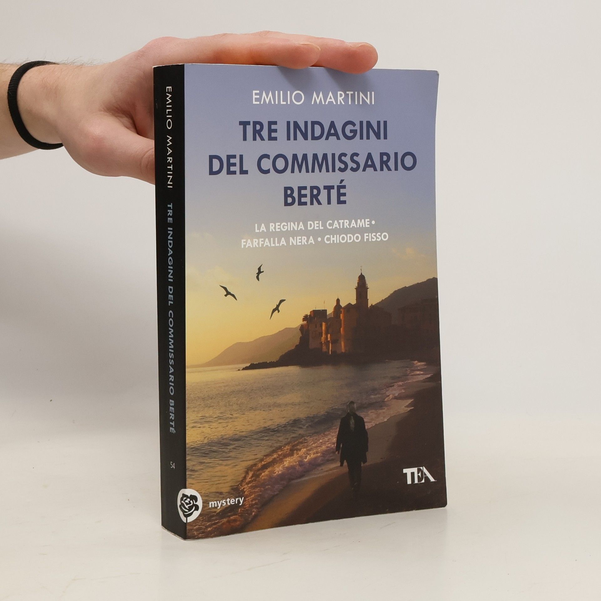 Emilio Martini Tre indagini del commissario Berté. La regina del catrame. Farfalla nera. Chiodo fisso