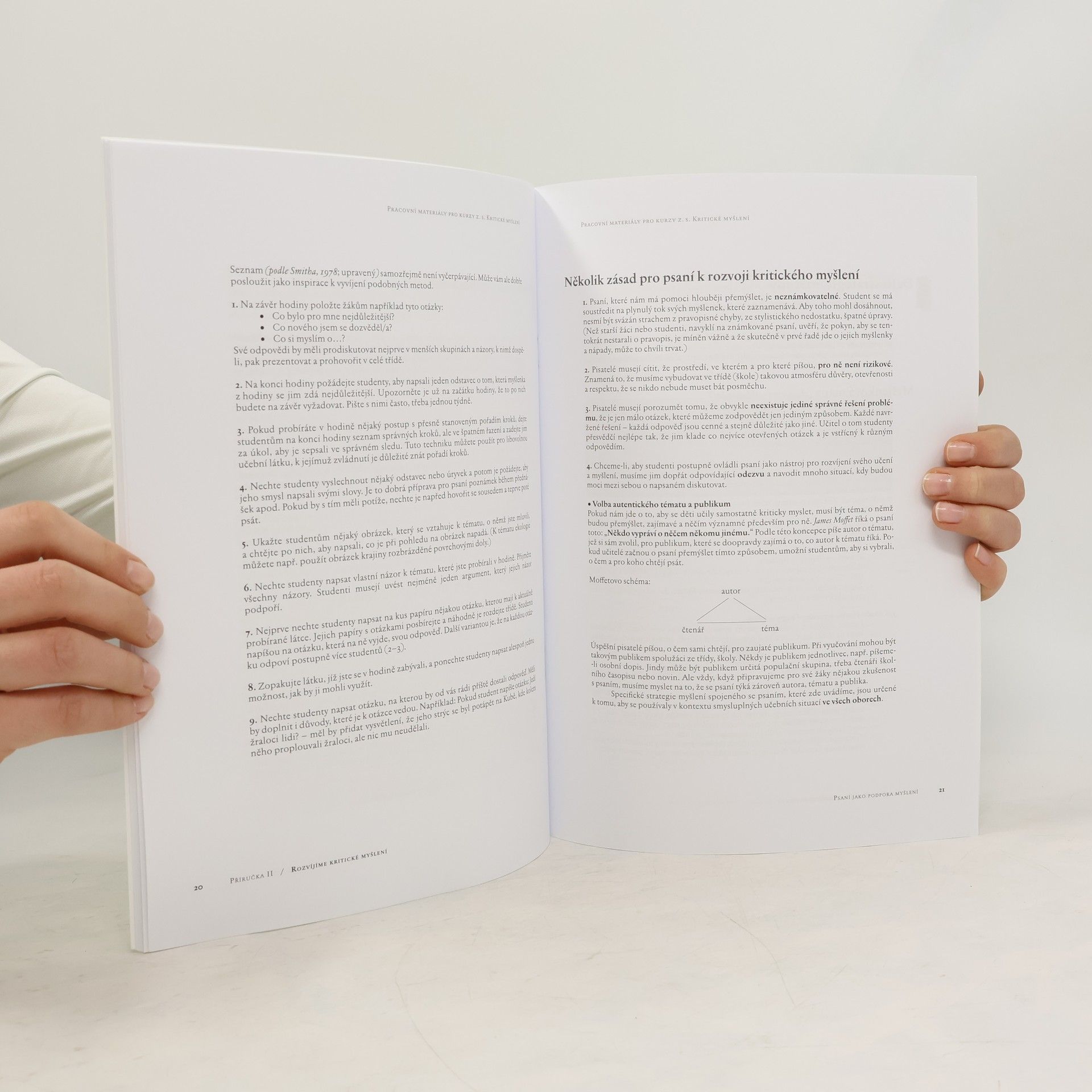 Kolektiv autorů Rozvíjíme kritické myšlení