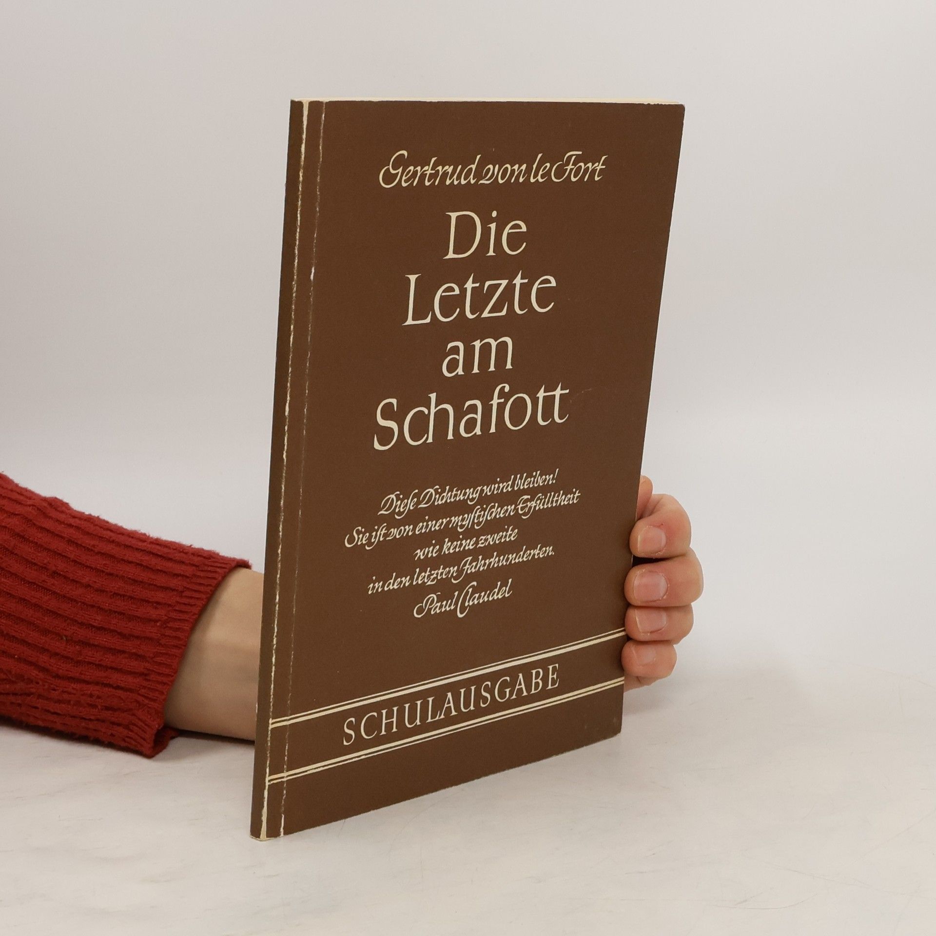 Collectif d'auteurs Die Letzte am Schafott