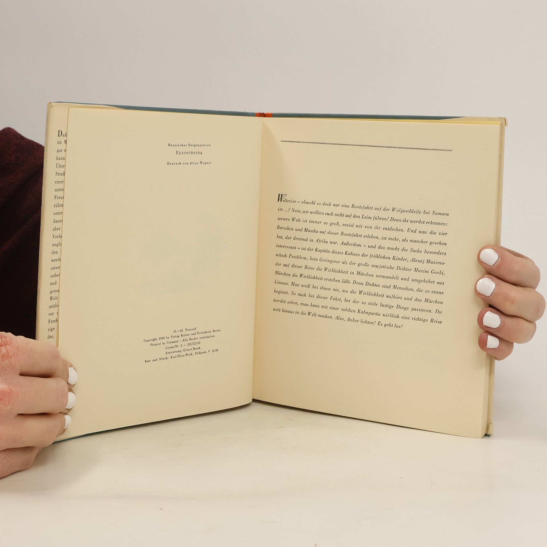 Sergej Grigorjev Die Welt Reise