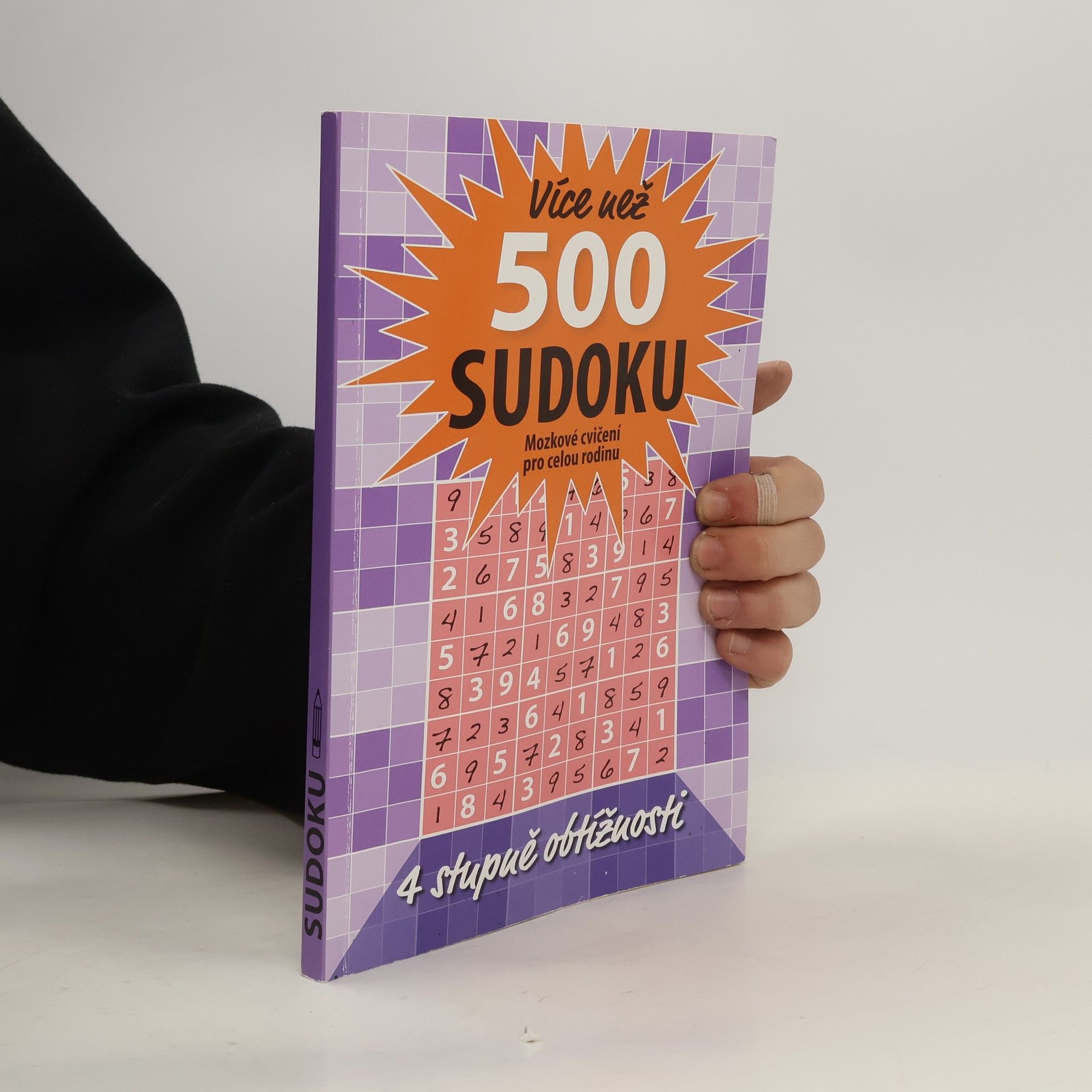 kolektiv Více než 500 sudoku. Mozkové cvičení pro celou rodinu