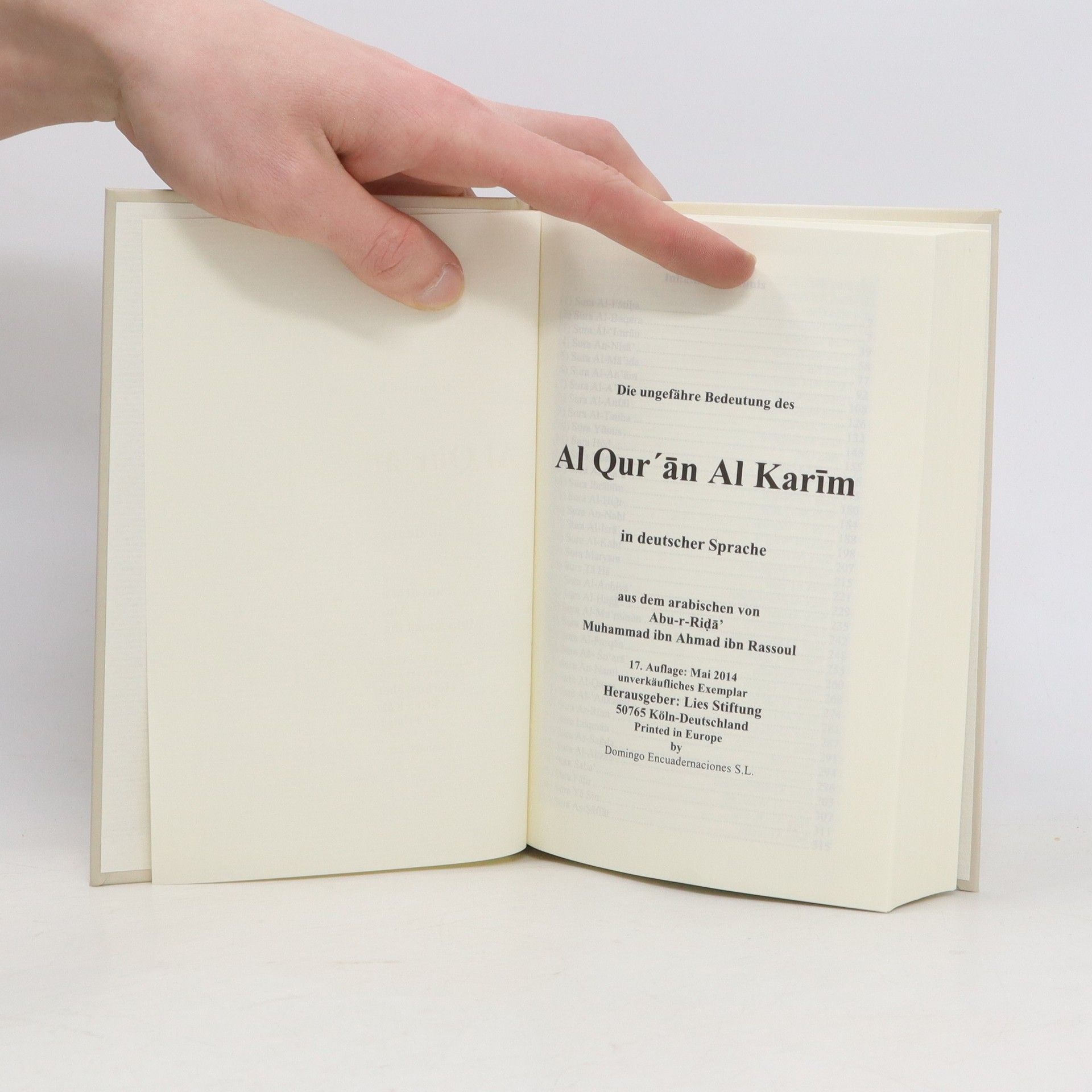 Autorenkollektiv Al Qur'an Al Karīm