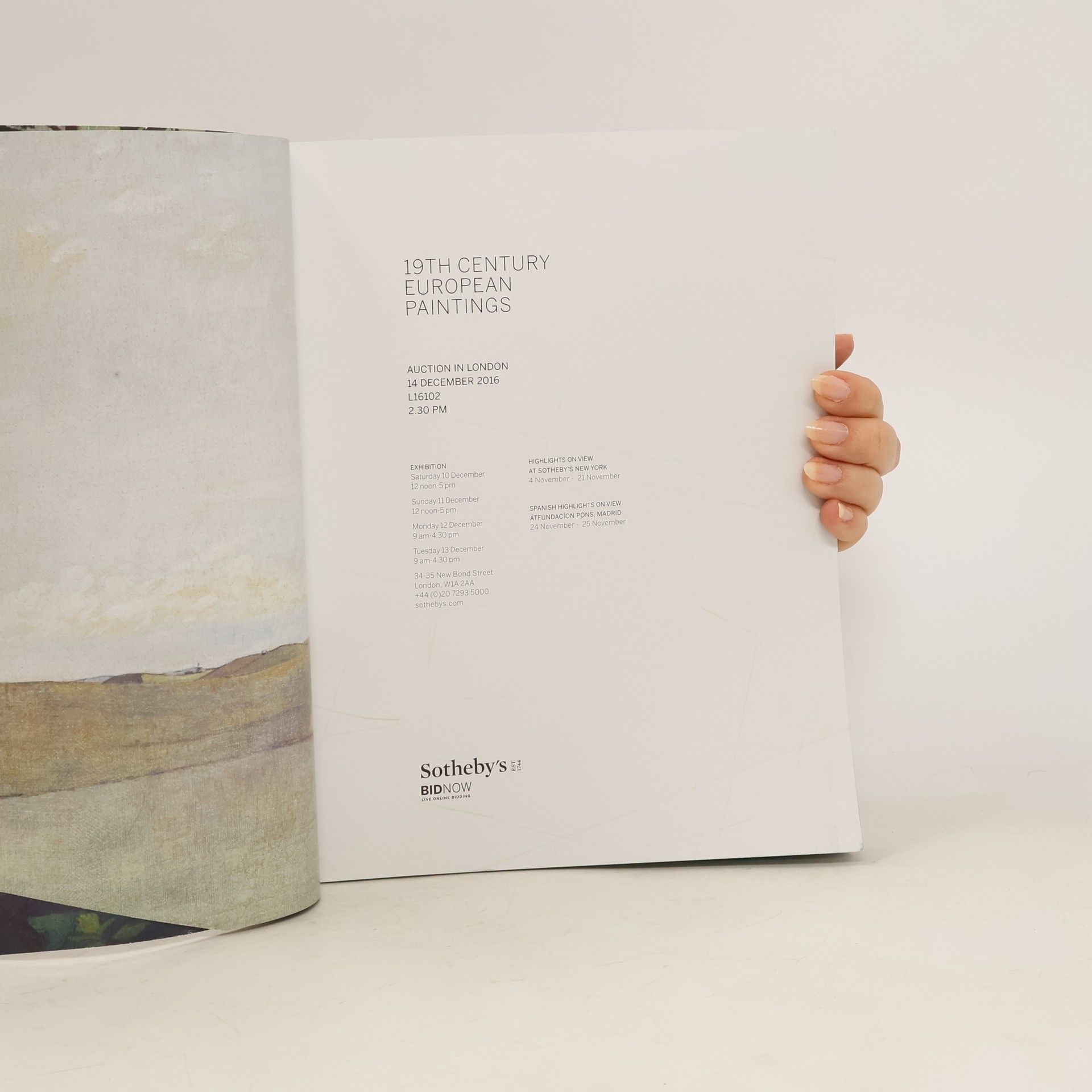 AA.VV. Sotheby's 14 December 2016