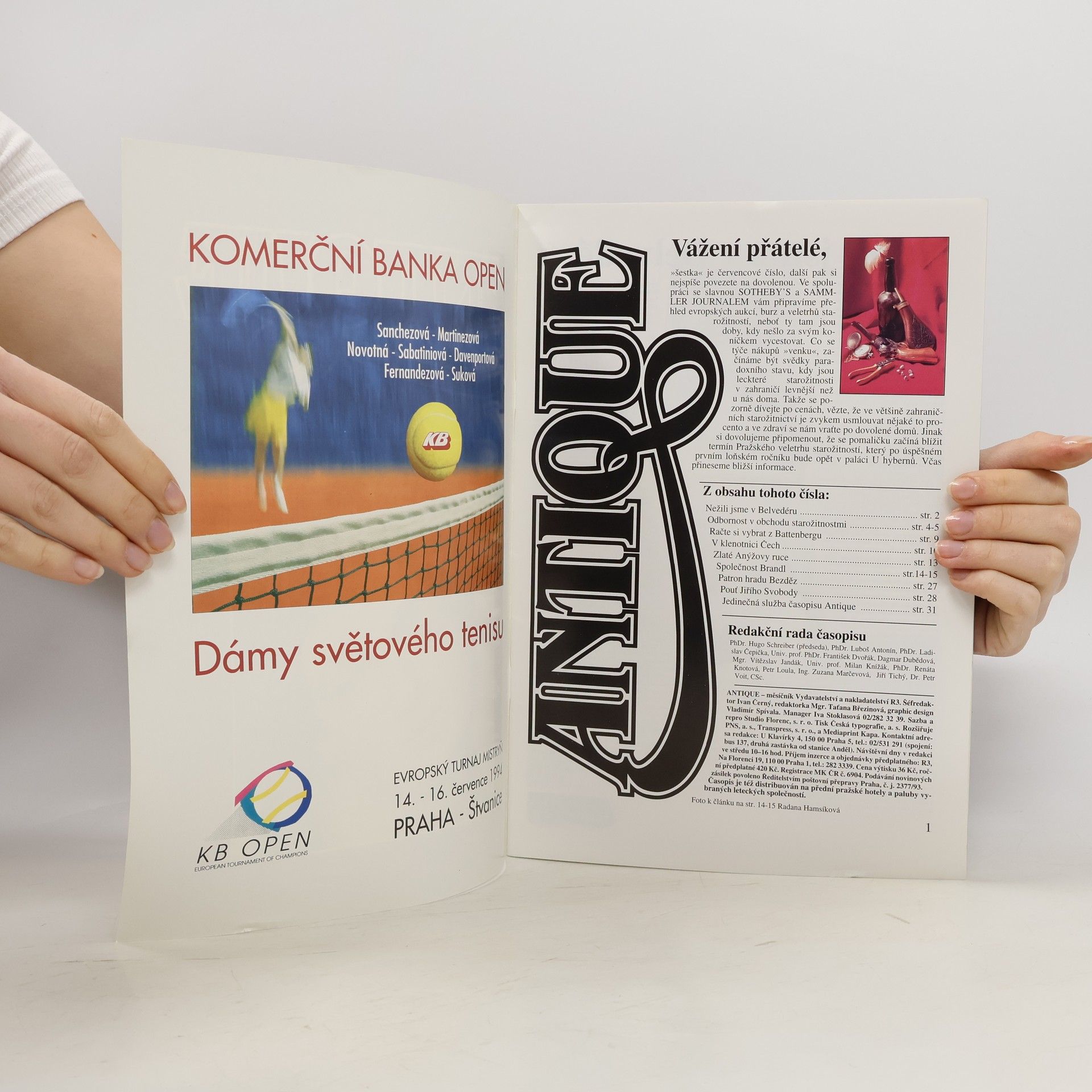 kolektiv Antique. Ročník II. Číslo 6/94