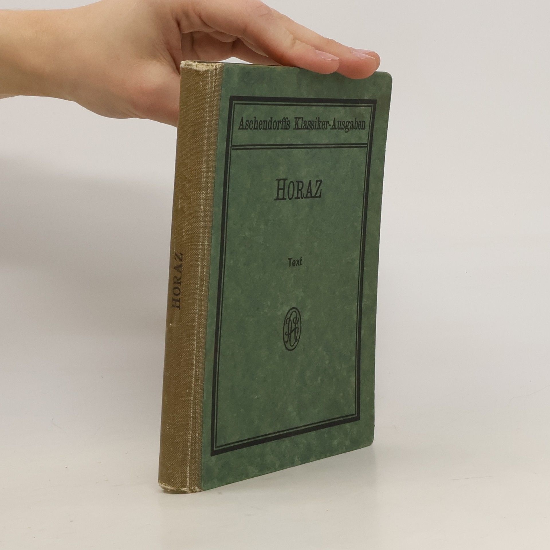 N. Fritsch Horatius. Ausgewählte Gedichte