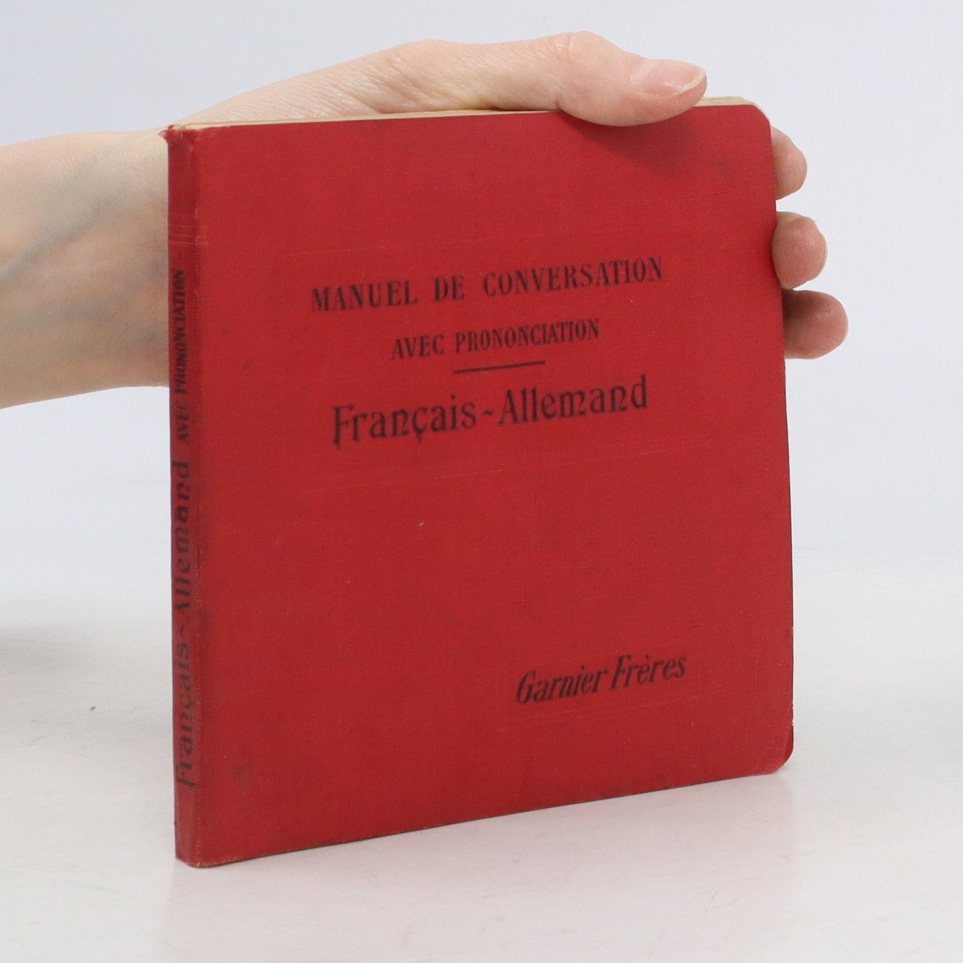 S. Hirsch Français-Allemand. Manuel de conversation avec prononciation