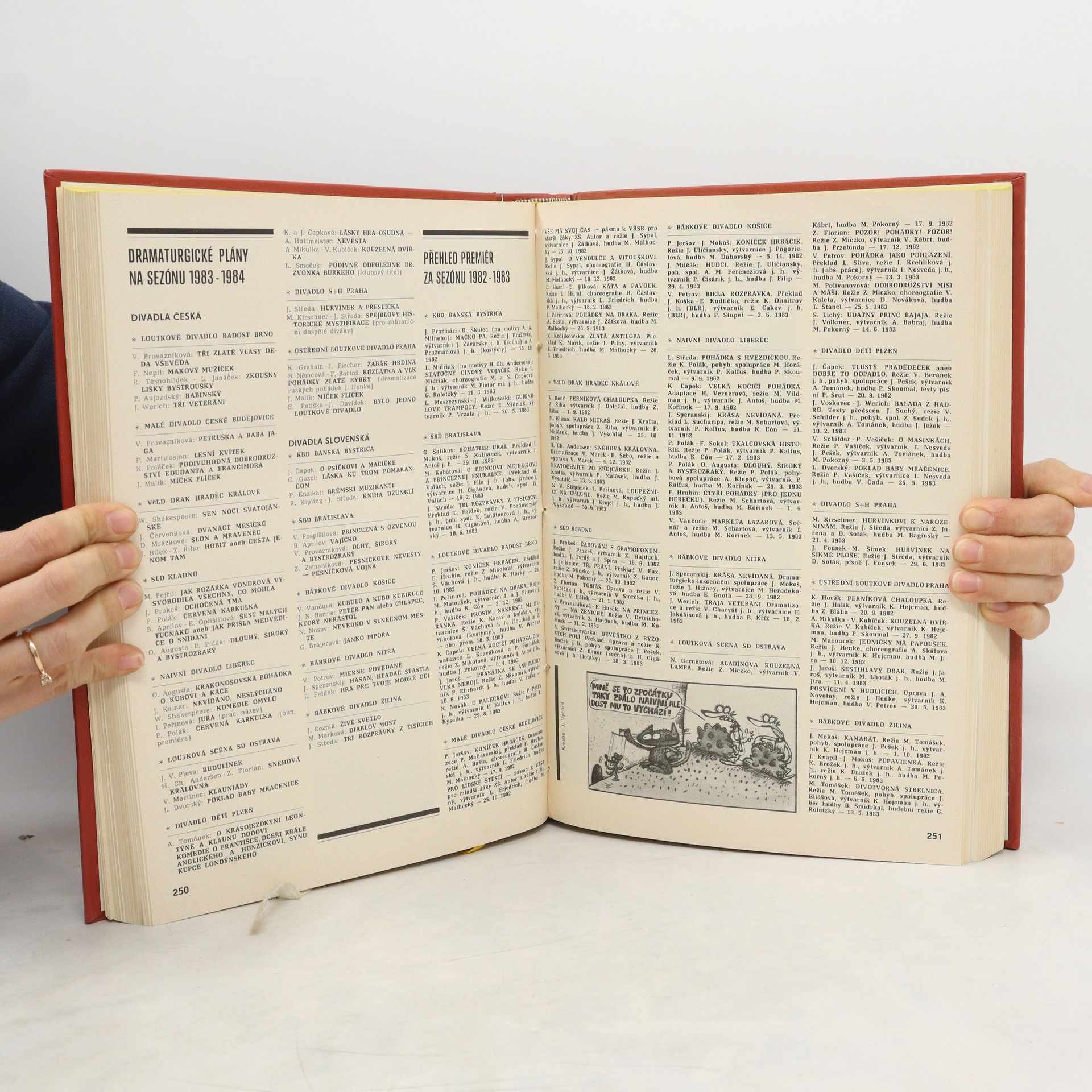 kolektiv Československý loutkář 1983-1984