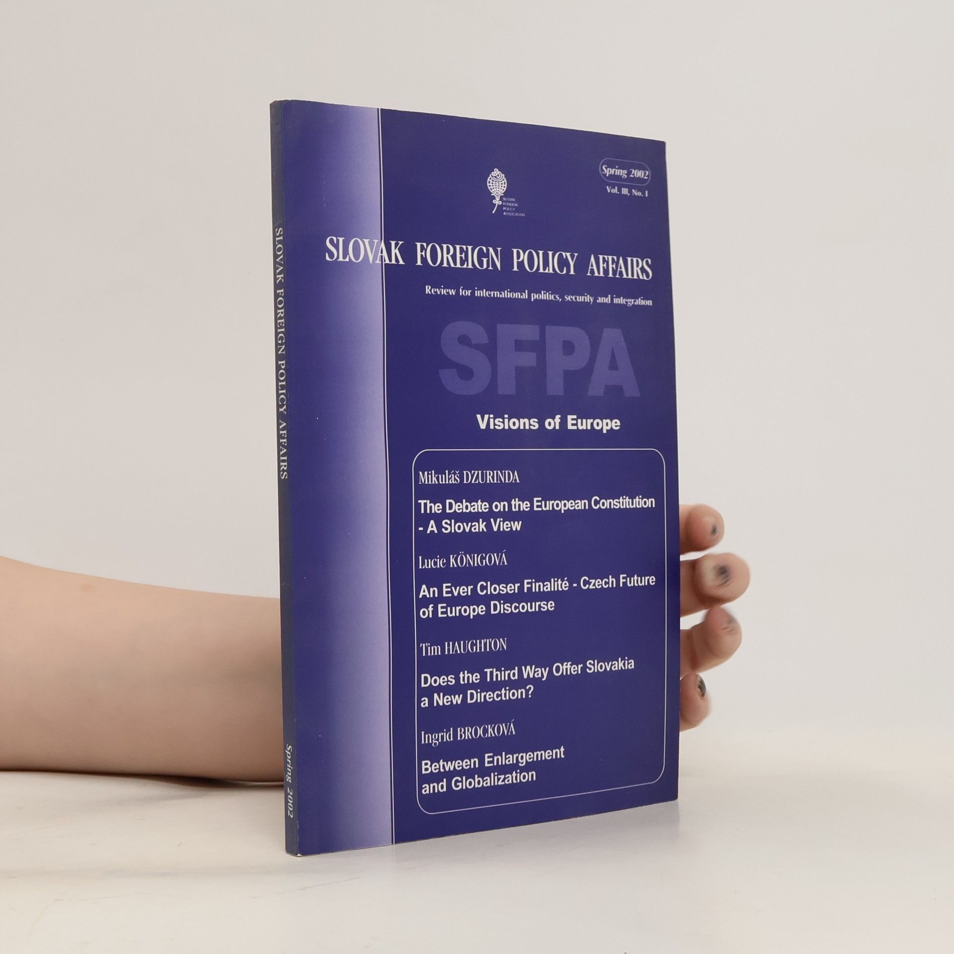 Collectif d'auteurs Slovak Foreign Policy Affairs