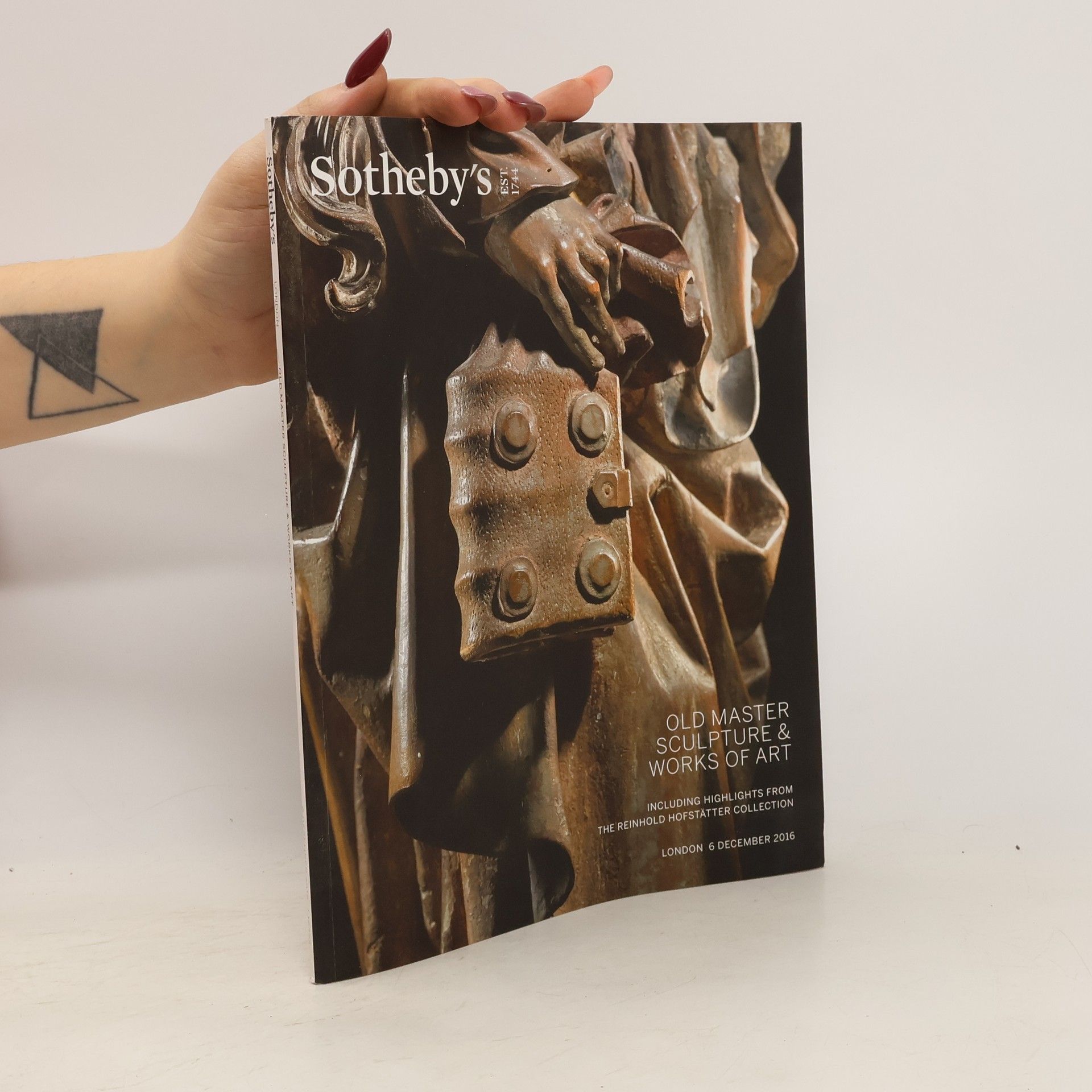 AA.VV. Sotheby's Old Master Sculpture & Works of Art. 6.12/2016