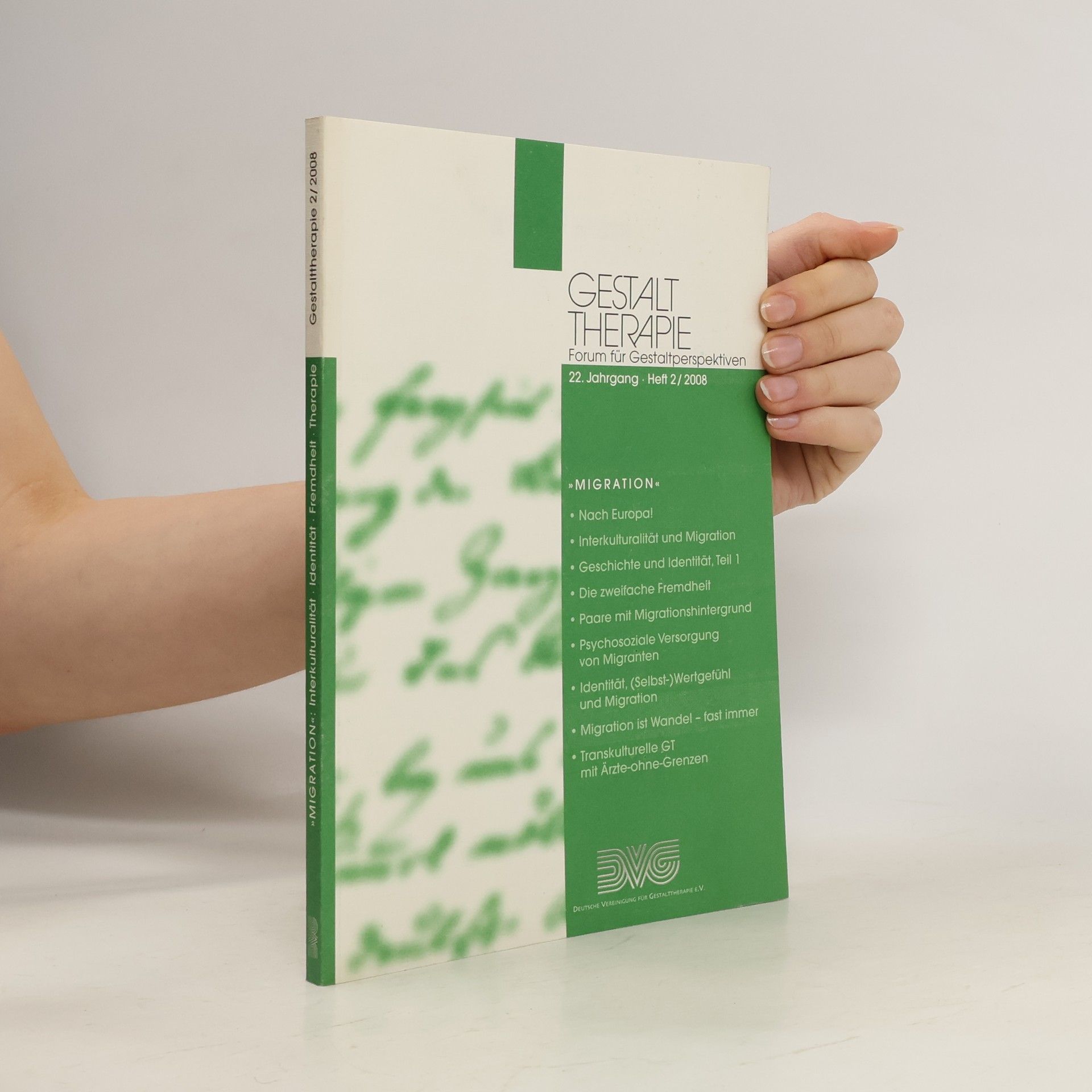 Autorenkollektiv Gestalt therapie 2/2008