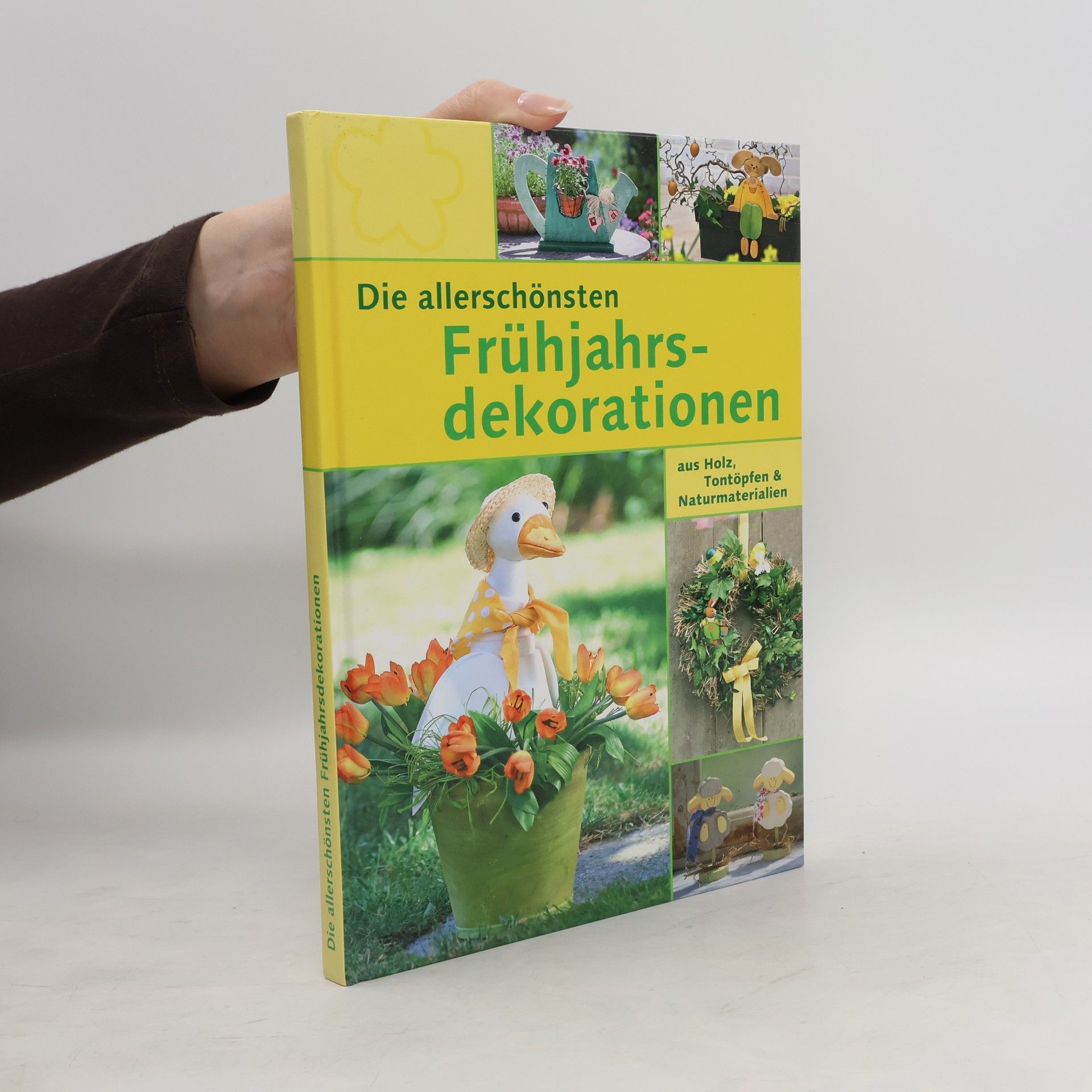 Die allerschönsten Frühjahrsdekorationen aus Holz, Tontöpfen & Naturmaterialien