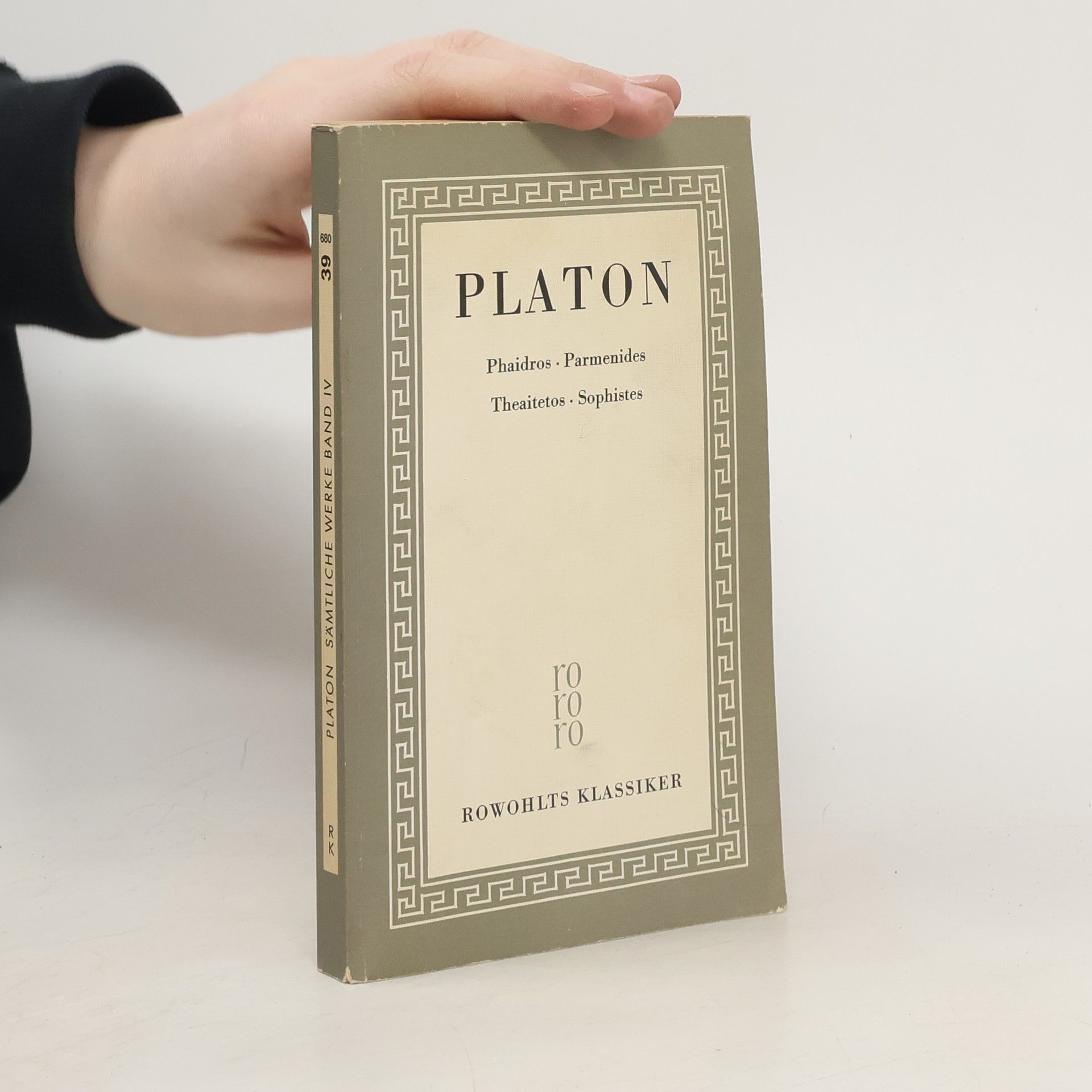 Platon Sämtliche Werke IV.