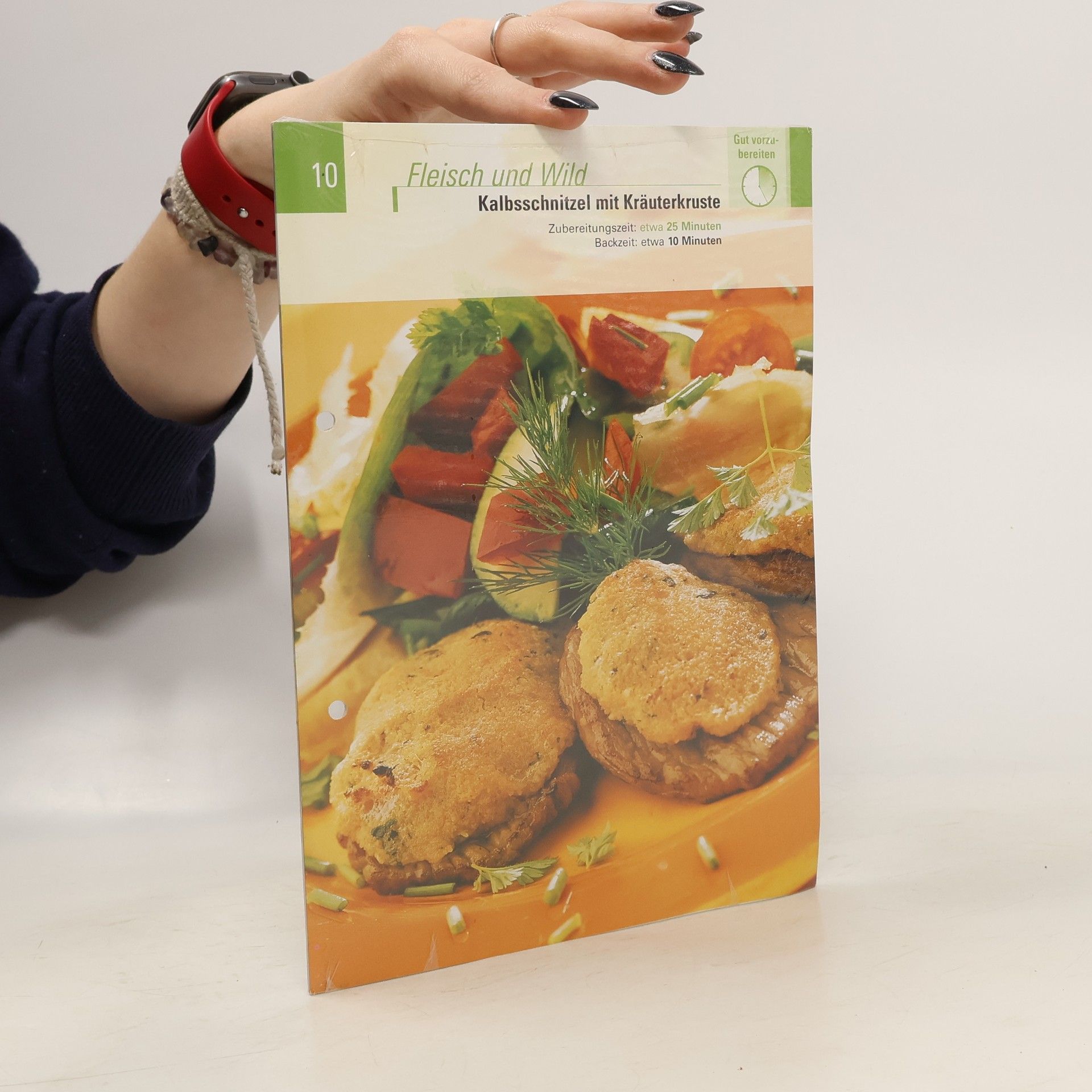 Collectif d'auteurs Fleisch und Wild. Kalbsschnitzel mit Kräuterkruste