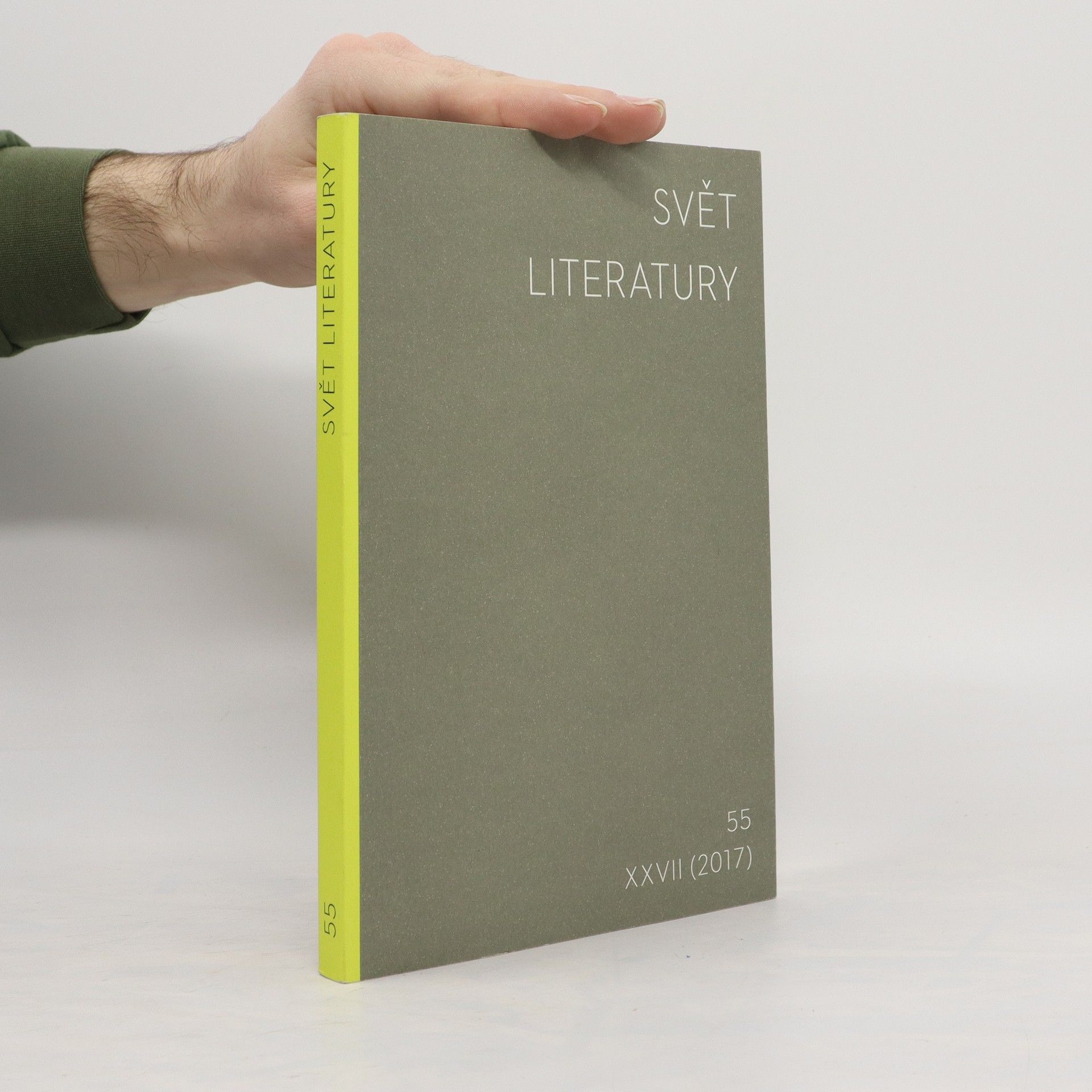 Collectif d'auteurs Svět literatury 55/2017