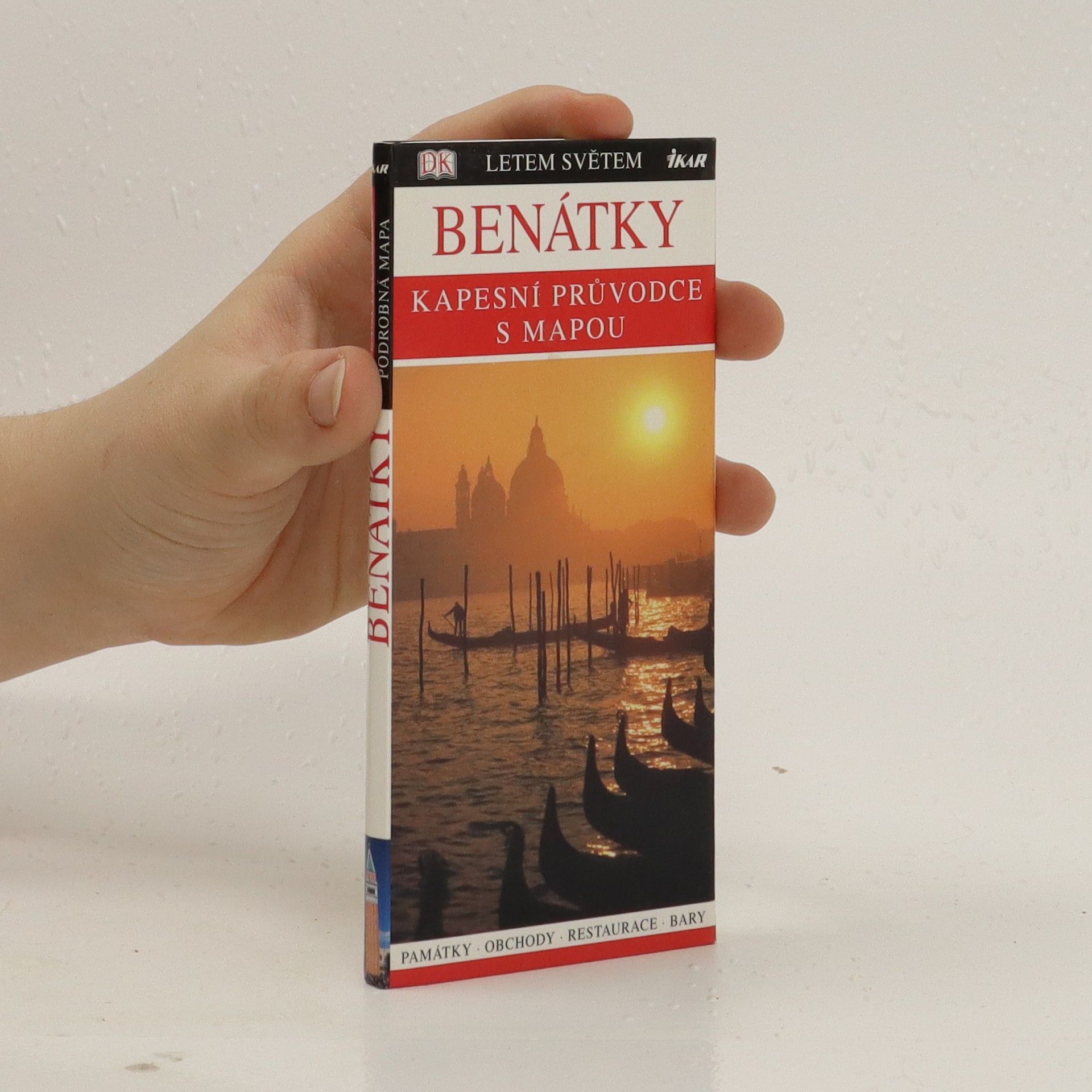 Various authors Benátky: Kapesní průvodce s mapou