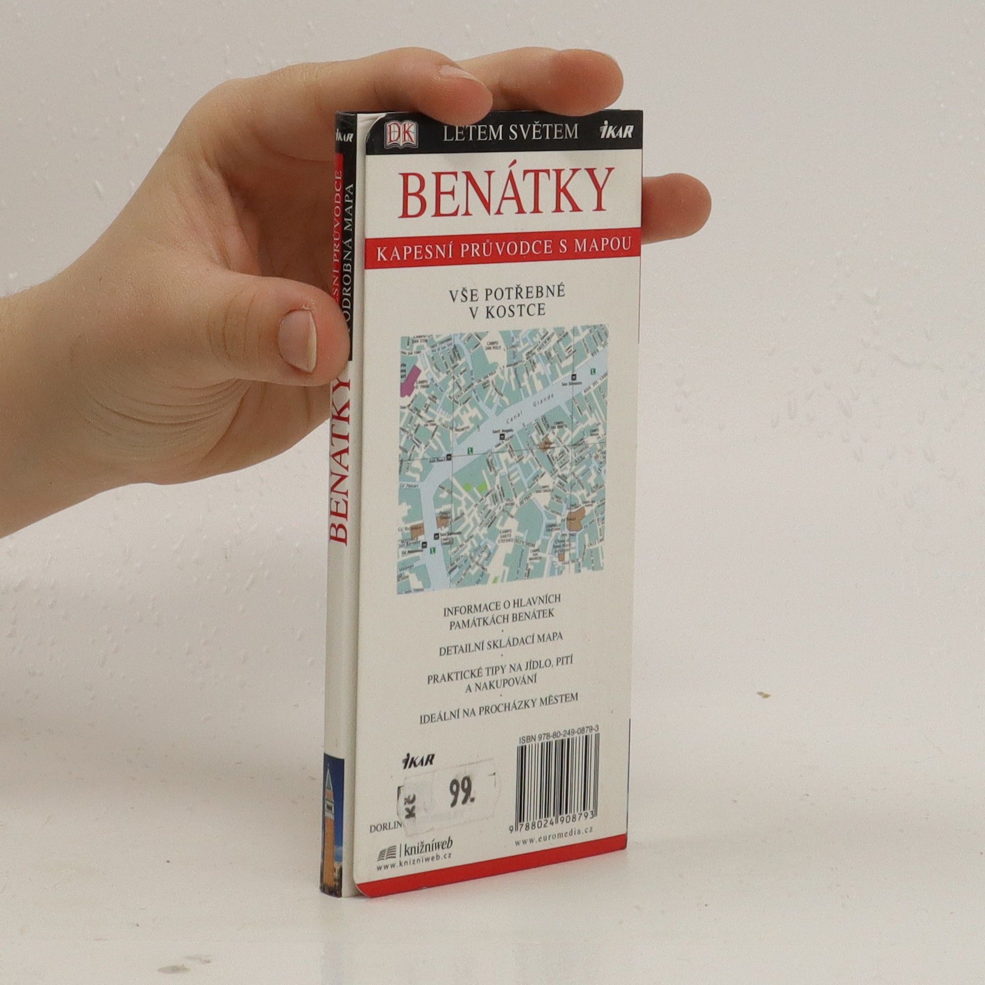 Various authors Benátky: Kapesní průvodce s mapou