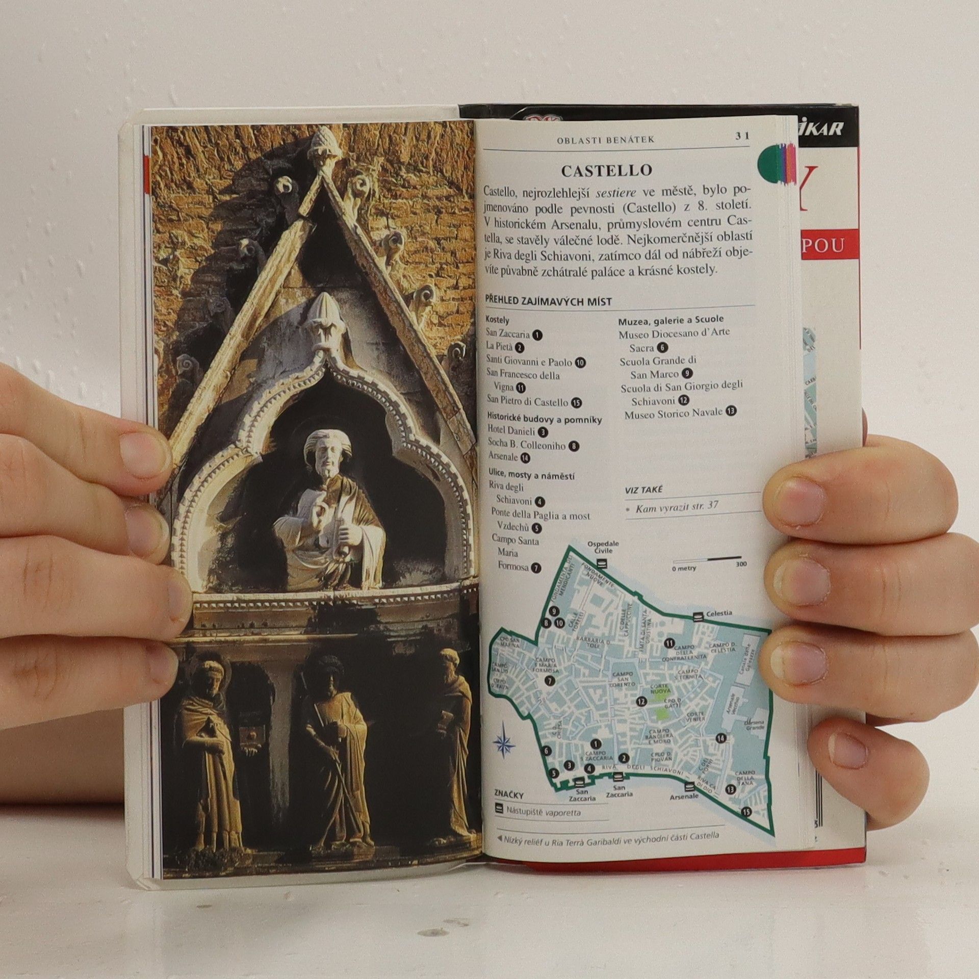 Various authors Benátky: Kapesní průvodce s mapou