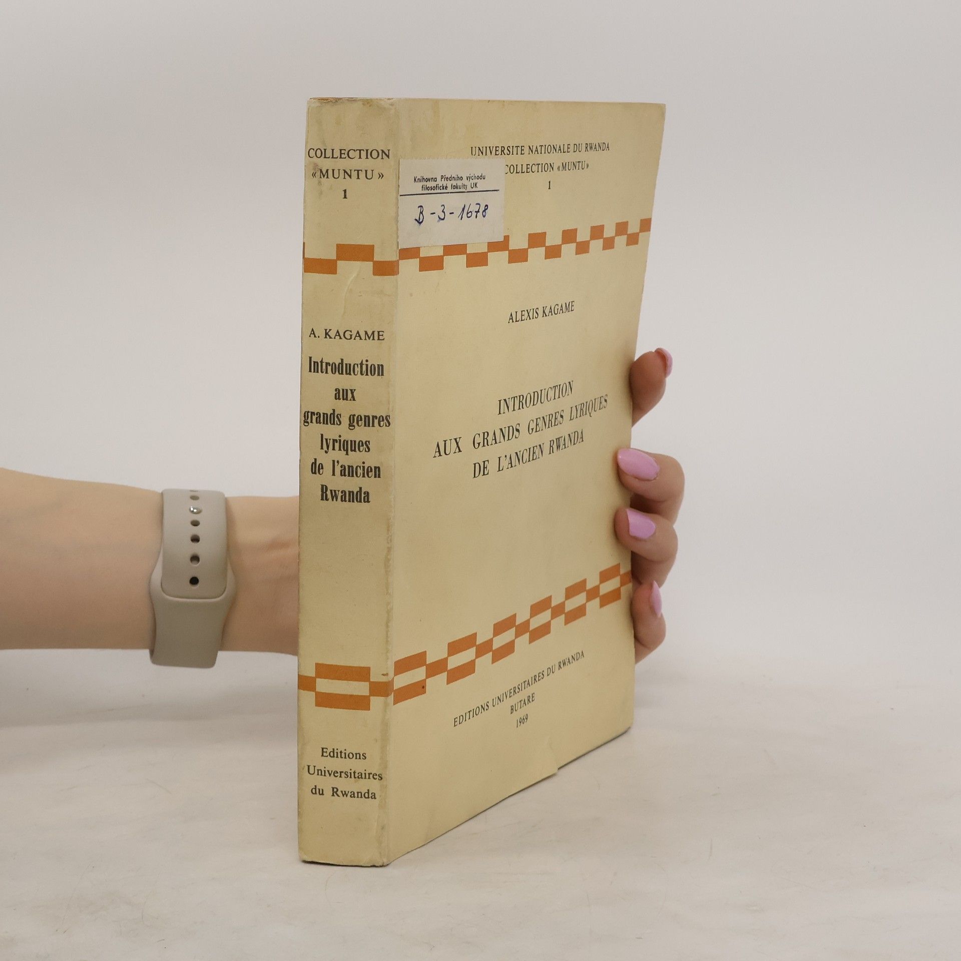 Alexis Kagame Introduction aux grands genres lyriques de l’ancien Rwanda