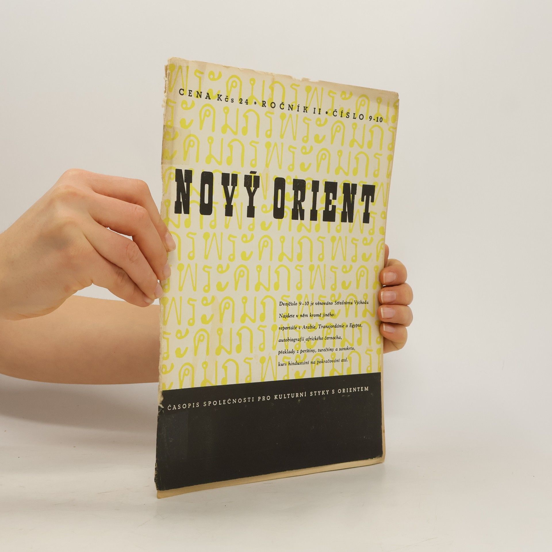 Collectif d'auteurs Nový Orient. Ročník II. Číslo 9-10