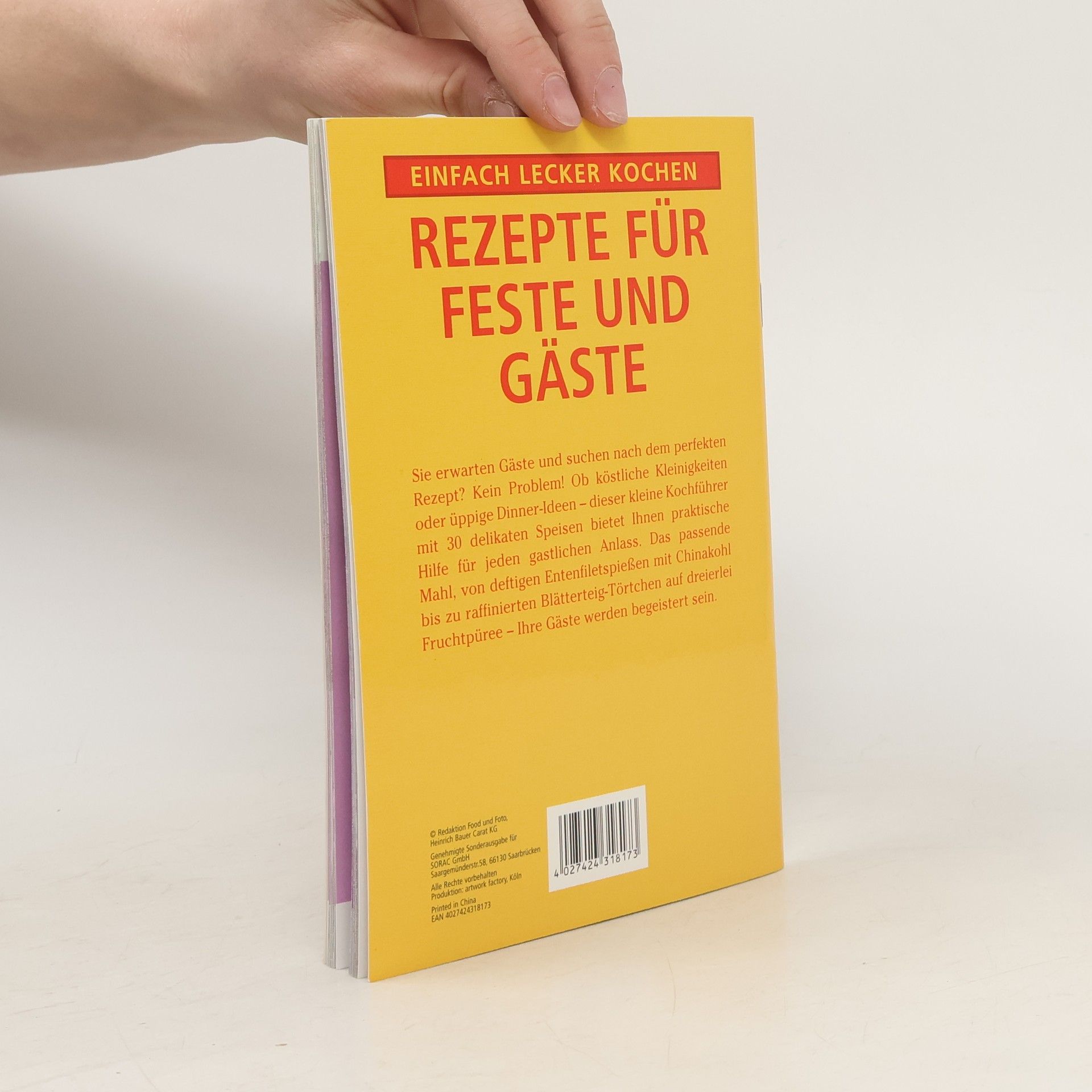 Autorenkollektiv Rezepte für Feste und Gäste