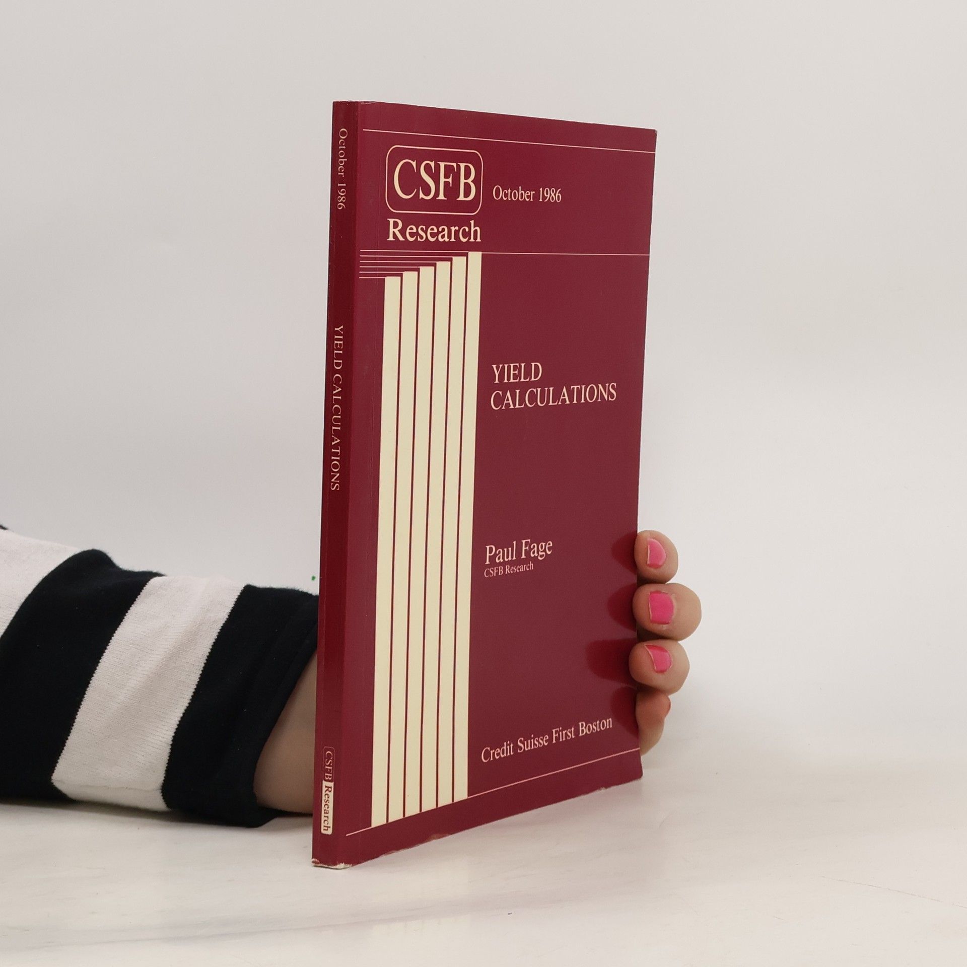 AA.VV. Yield Calculations