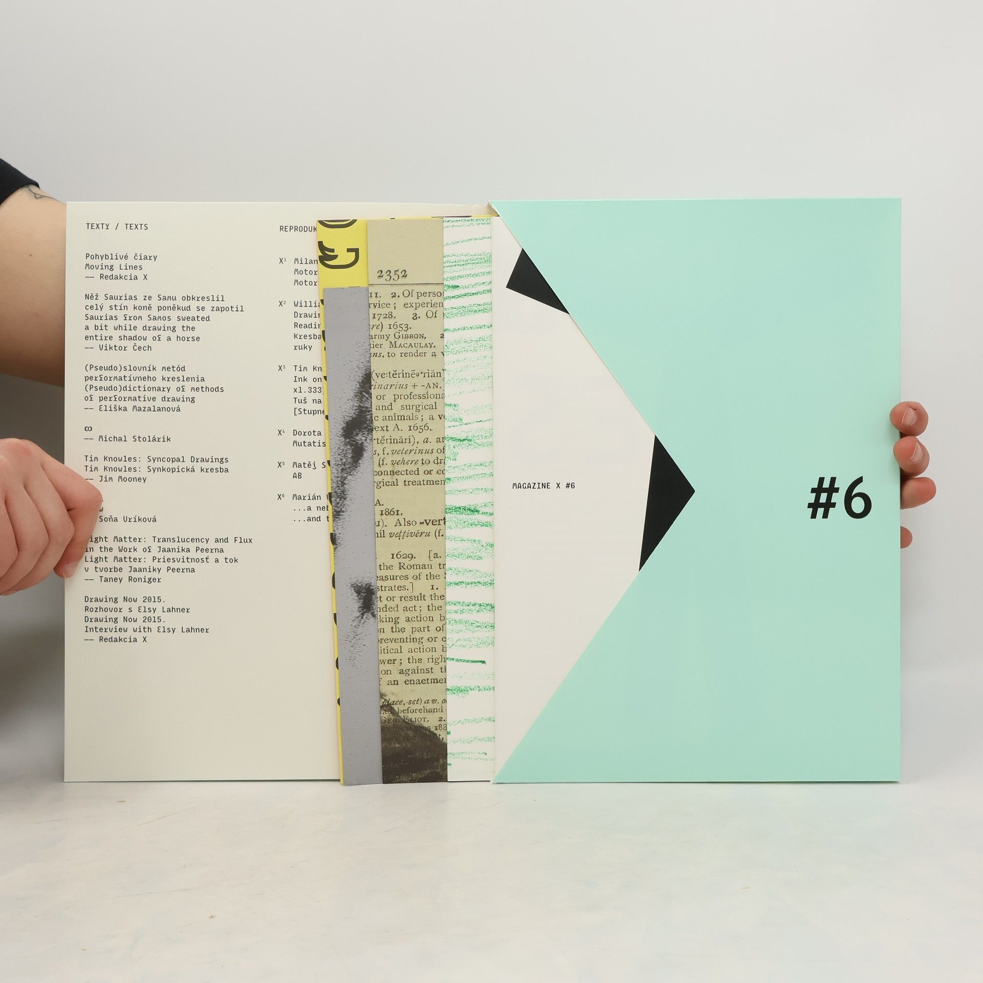 AA.VV. Magazin X #6. Pohyblivé čiary/Moving Lines