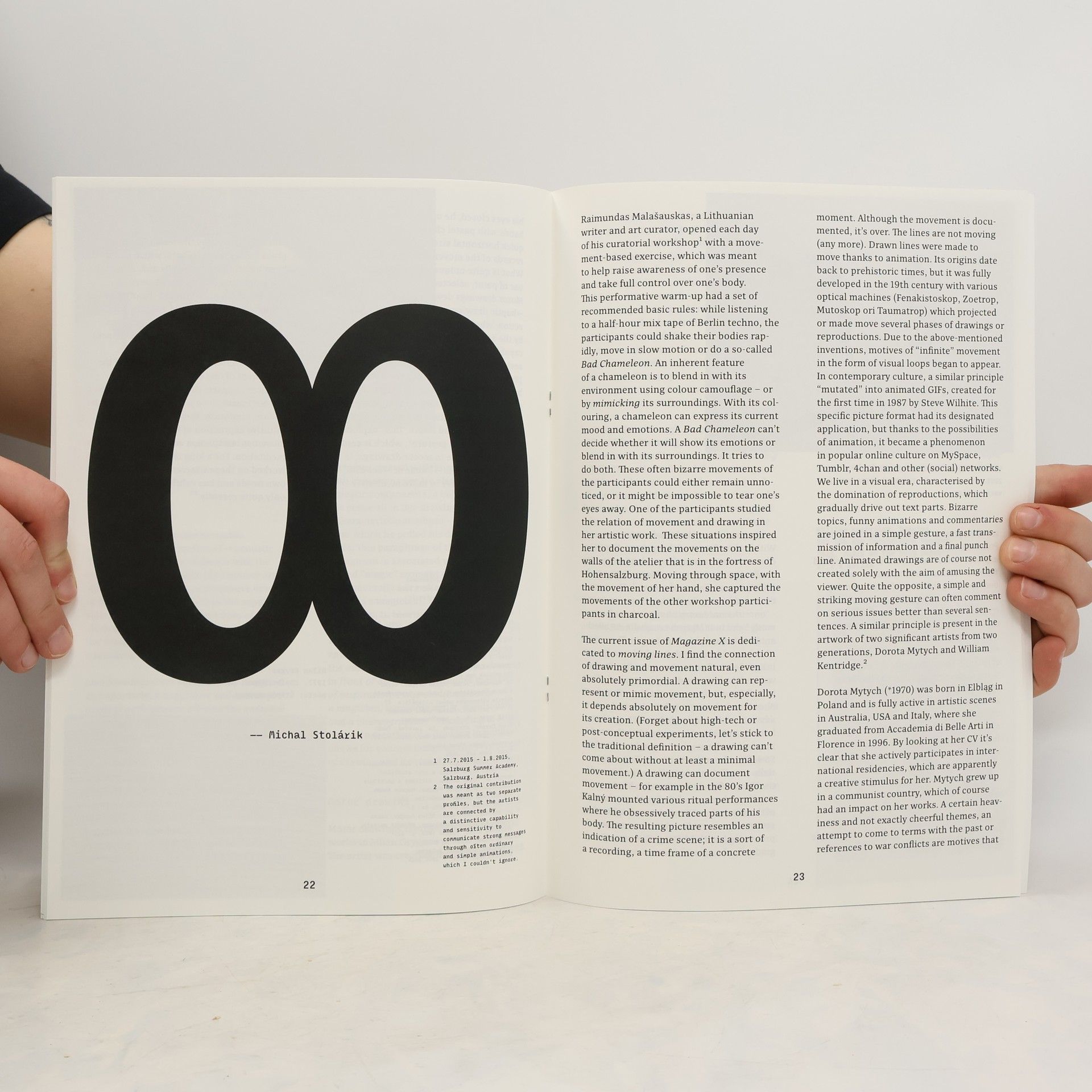 AA.VV. Magazin X #6. Pohyblivé čiary/Moving Lines