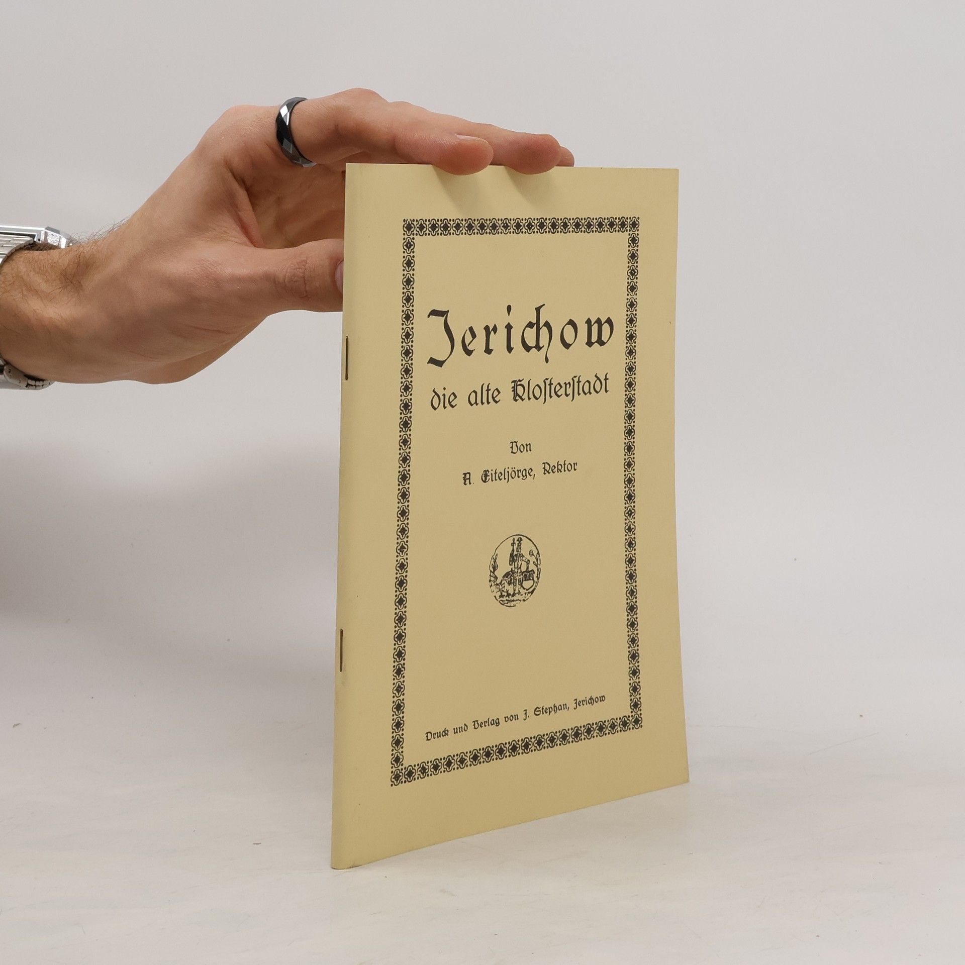 Albert Eiteljörge Jerichow. Die alte Klosterstadt