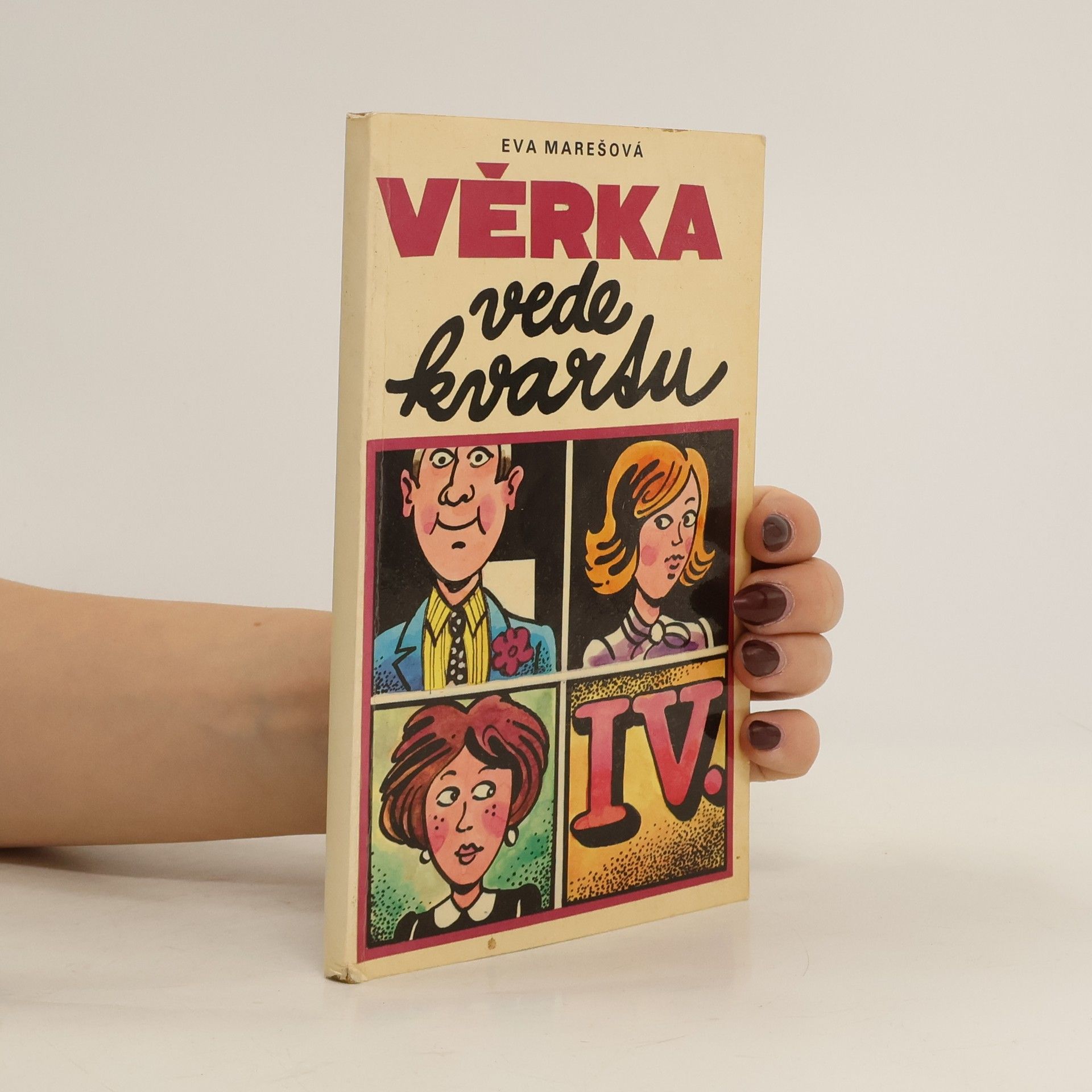 Milan Němeček Věrka vede kvartu