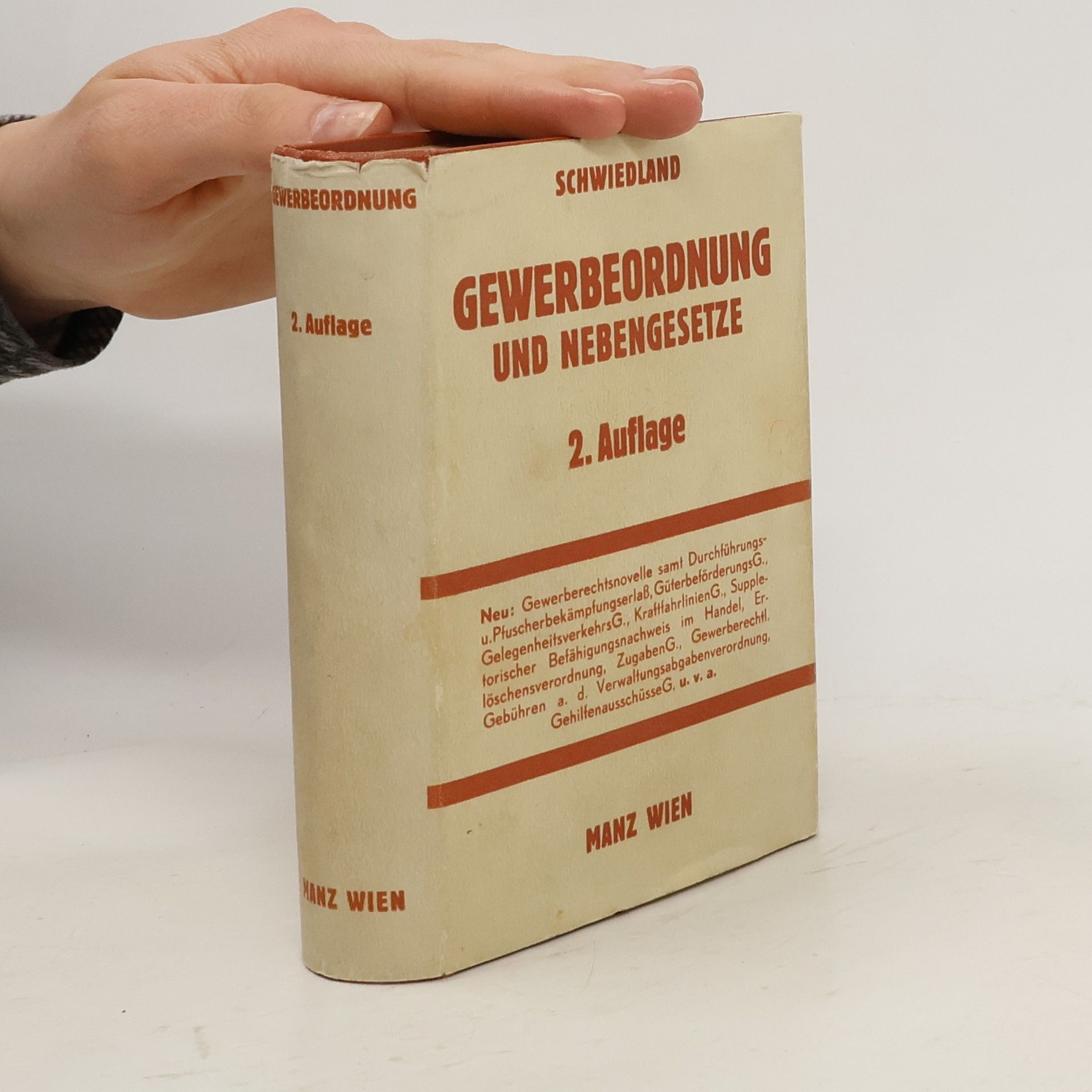 Collectif d'auteurs Gewerbeordnung und nebengesetze