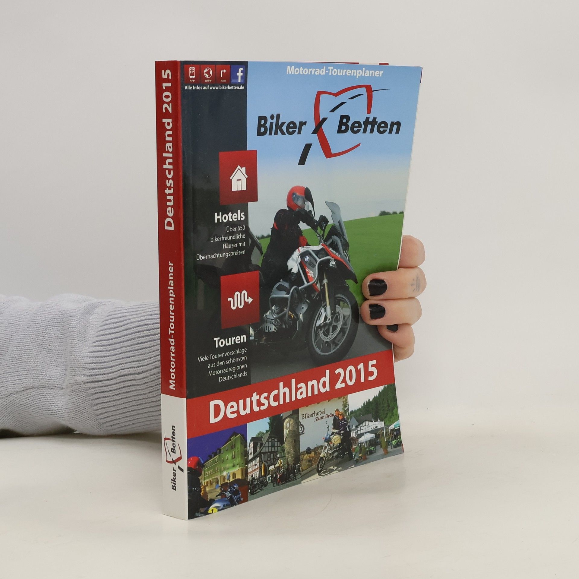 Autorenkollektiv Deutschland 2015. Motorrad-Tourenplaner