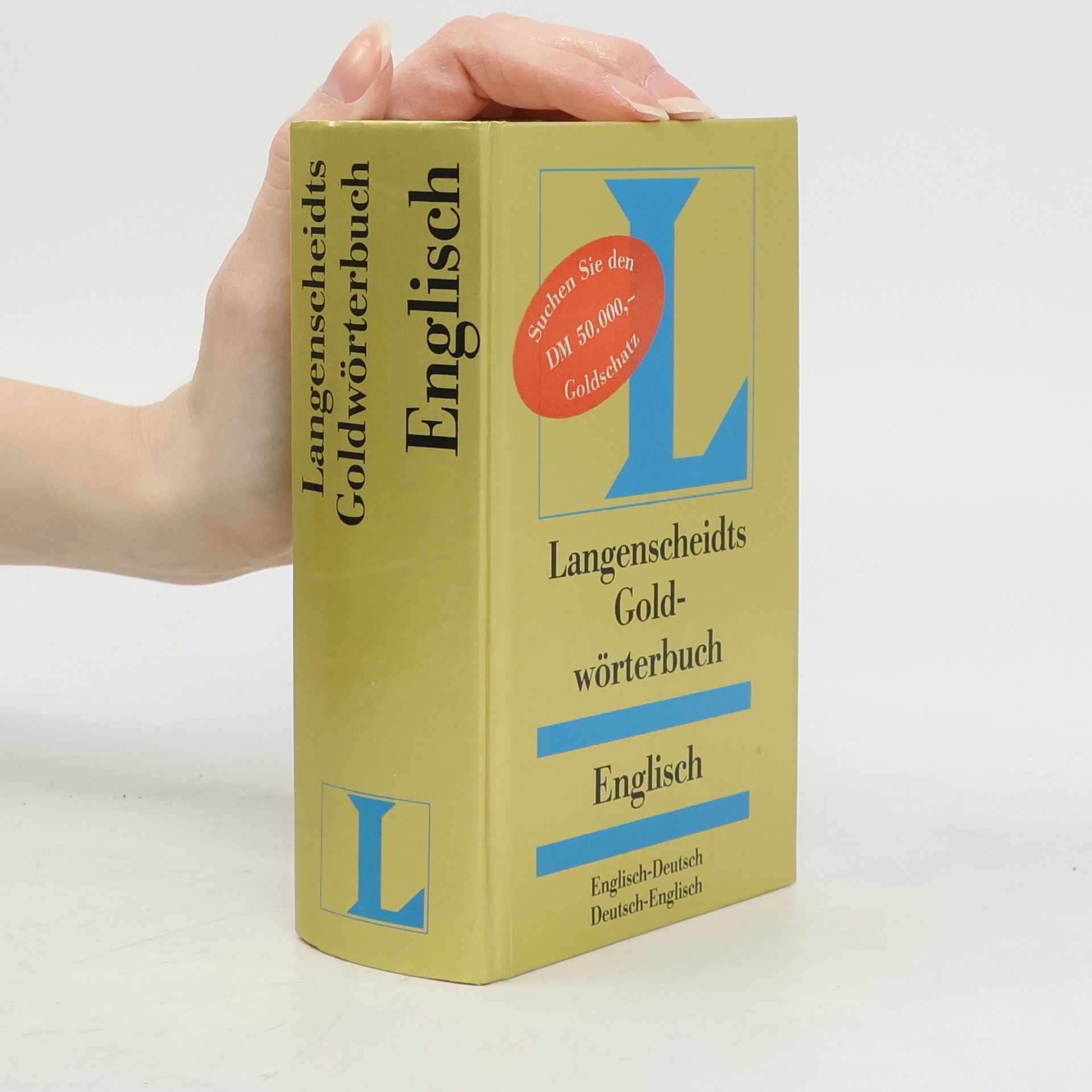 Kolektiv autorů Langenscheidts Gold-wörterbuch English-Deutsch Deutsch-English