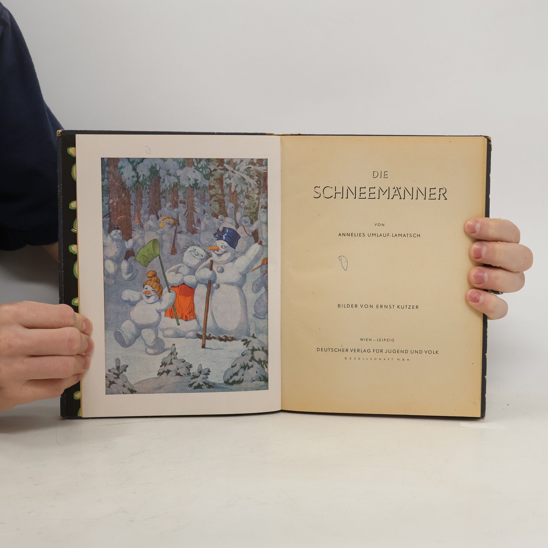 Anneies Umlauf-Lamatsch Die Schneemänner