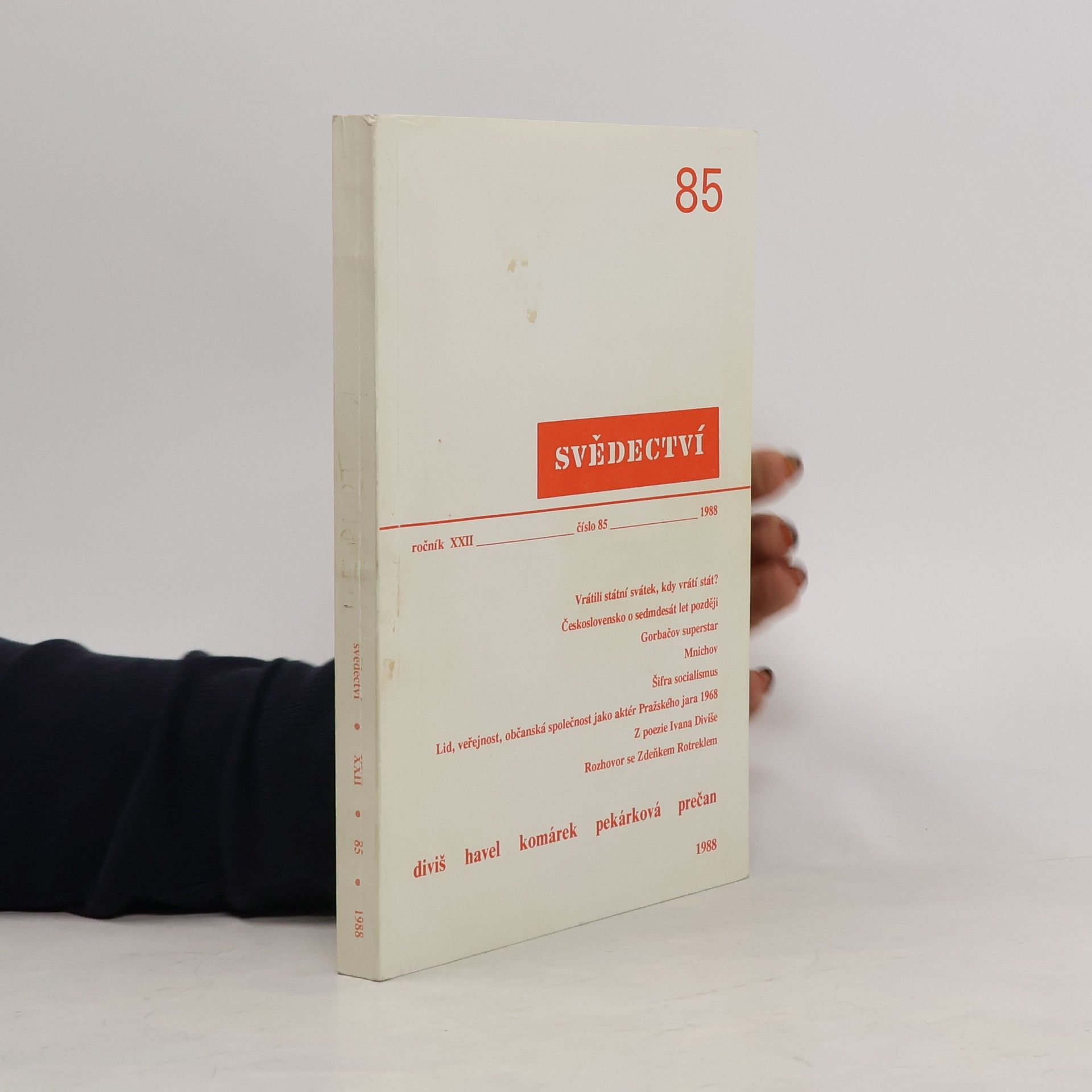 Auteurscollectief Svědectví 85