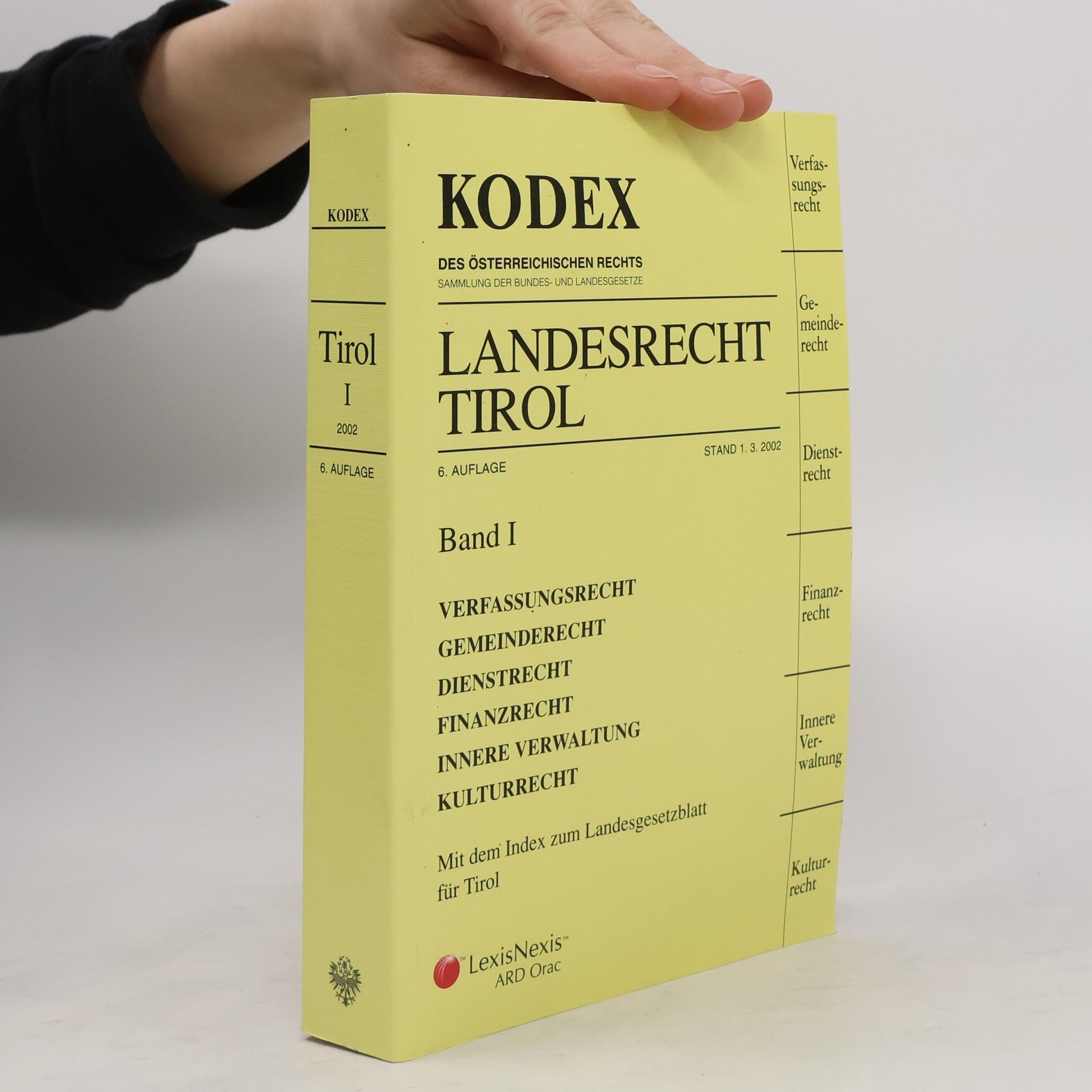 Collectif d'auteurs Landesrecht Tirol I.