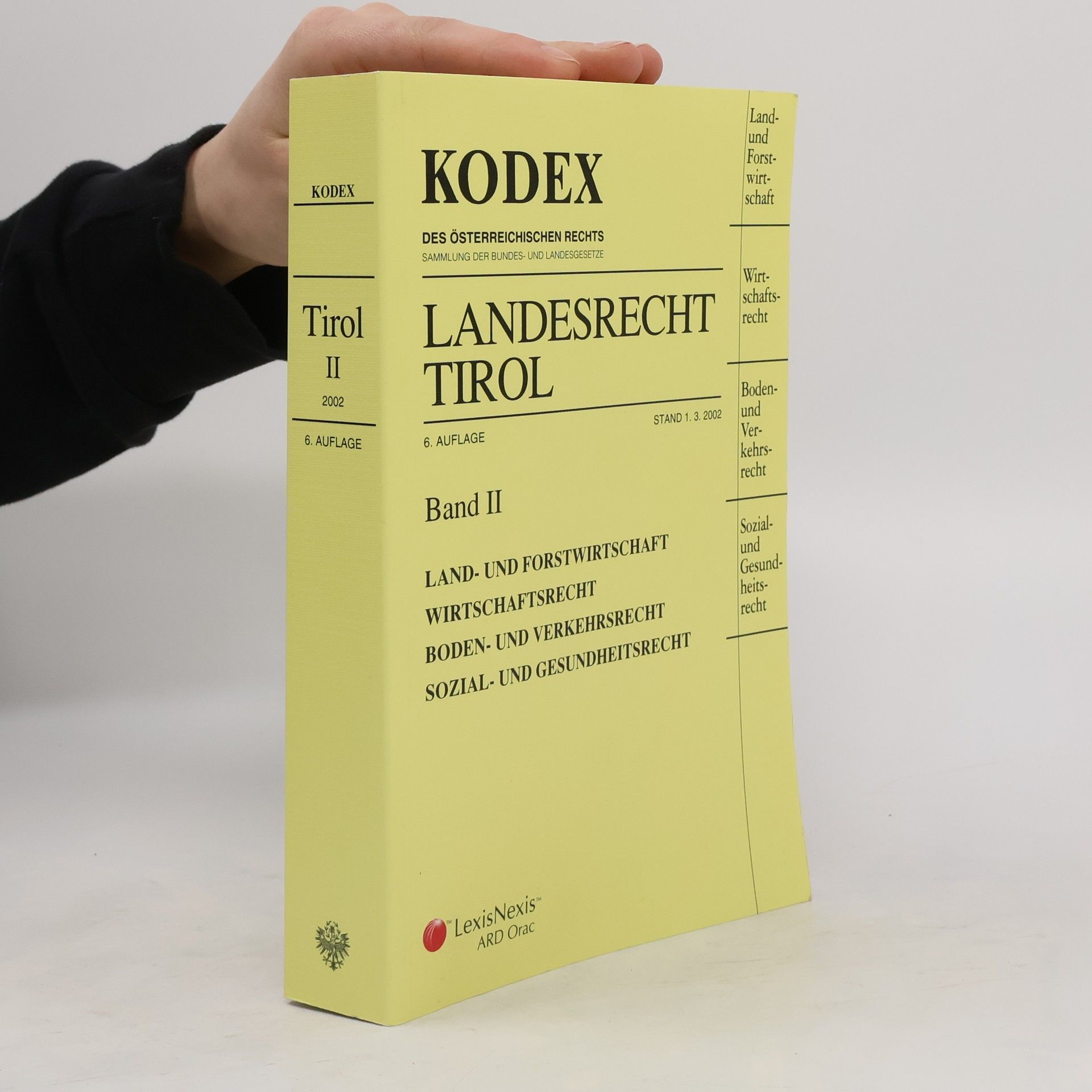 Collectif d'auteurs Landesrecht Tirol II