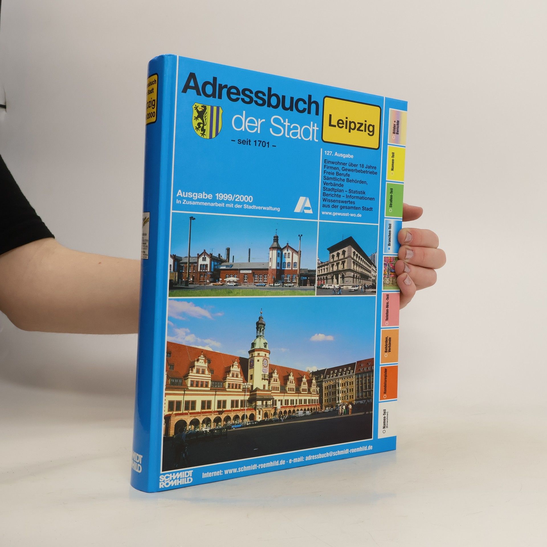 Autorenkollektiv Adressbuch der Stadt 1999/2000